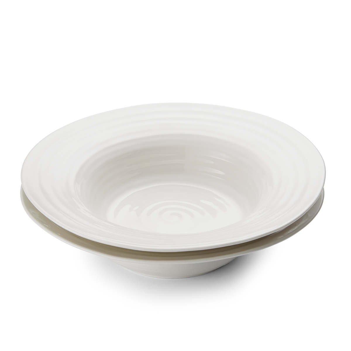 Portmeirion  Sophie Conran Set Of 2 Bistro Bowls White