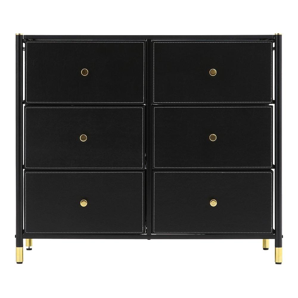 Blackgold - Kabinet UK - 6-Drawer Plastic Storage Cabinet - 3