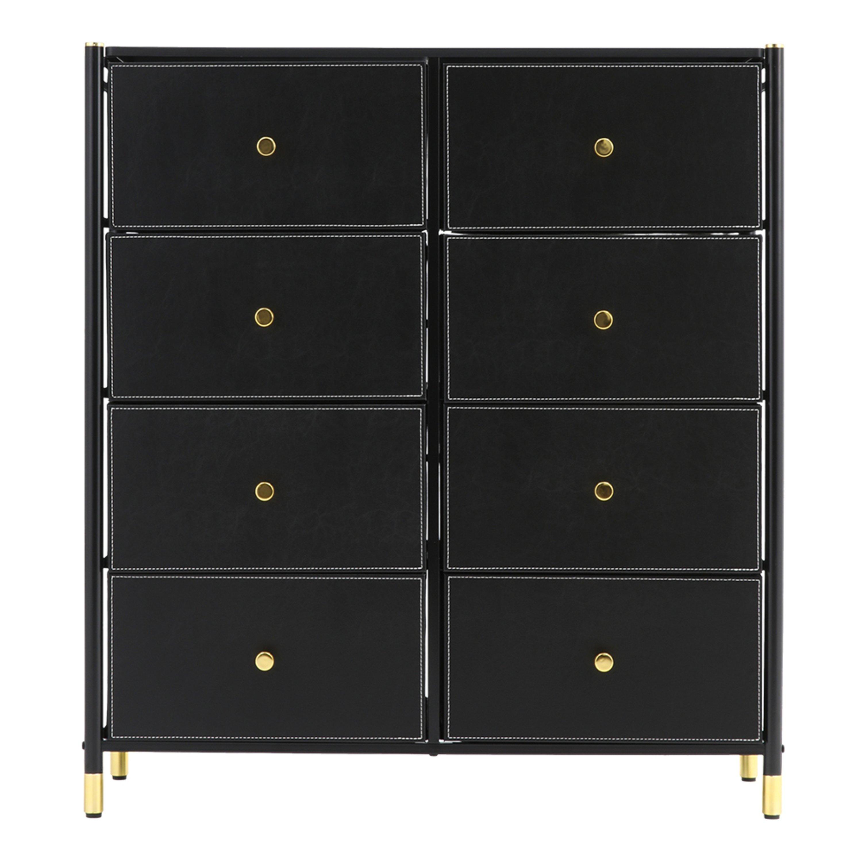 Blackgold - Kabinet UK - 8-Drawer Plastic Storage Cabinet - 3