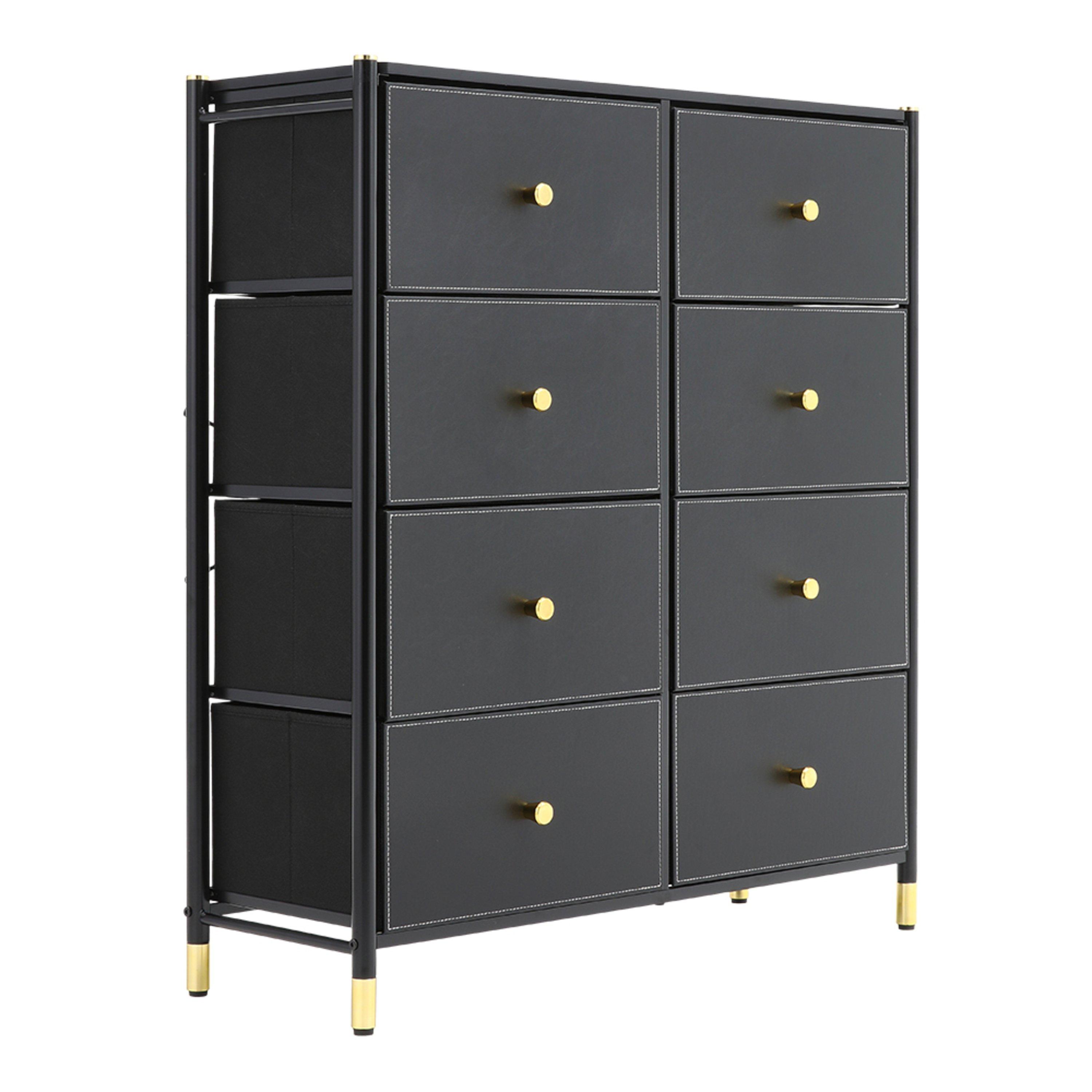 Blackgold - Kabinet UK - 8-Drawer Plastic Storage Cabinet - 4