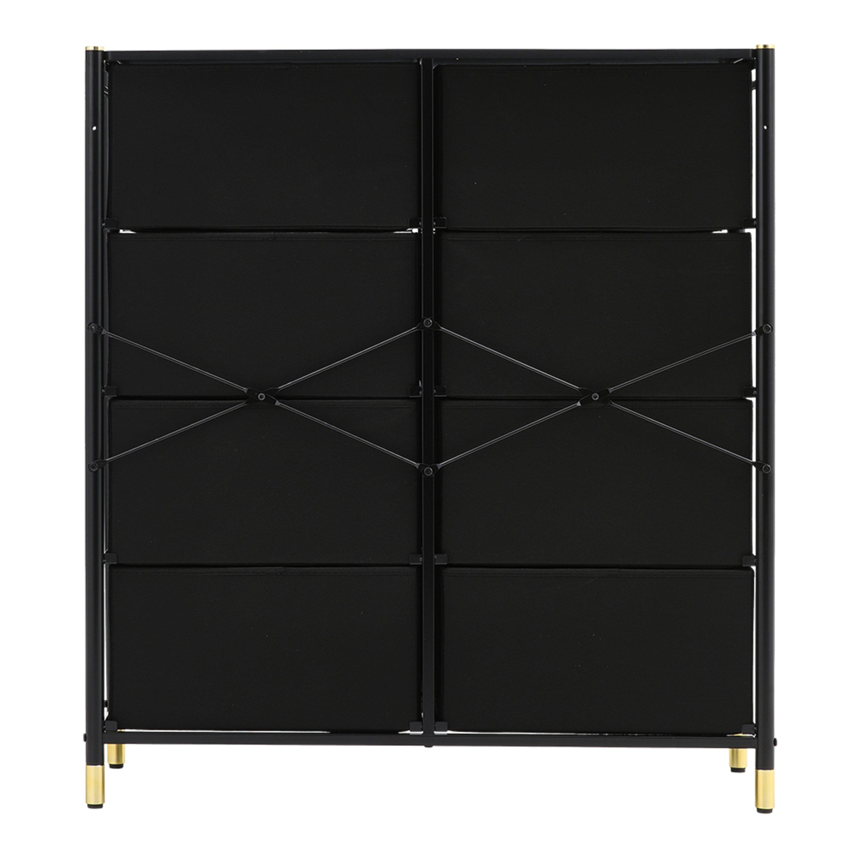 Blackgold - Kabinet UK - 8-Drawer Plastic Storage Cabinet - 6