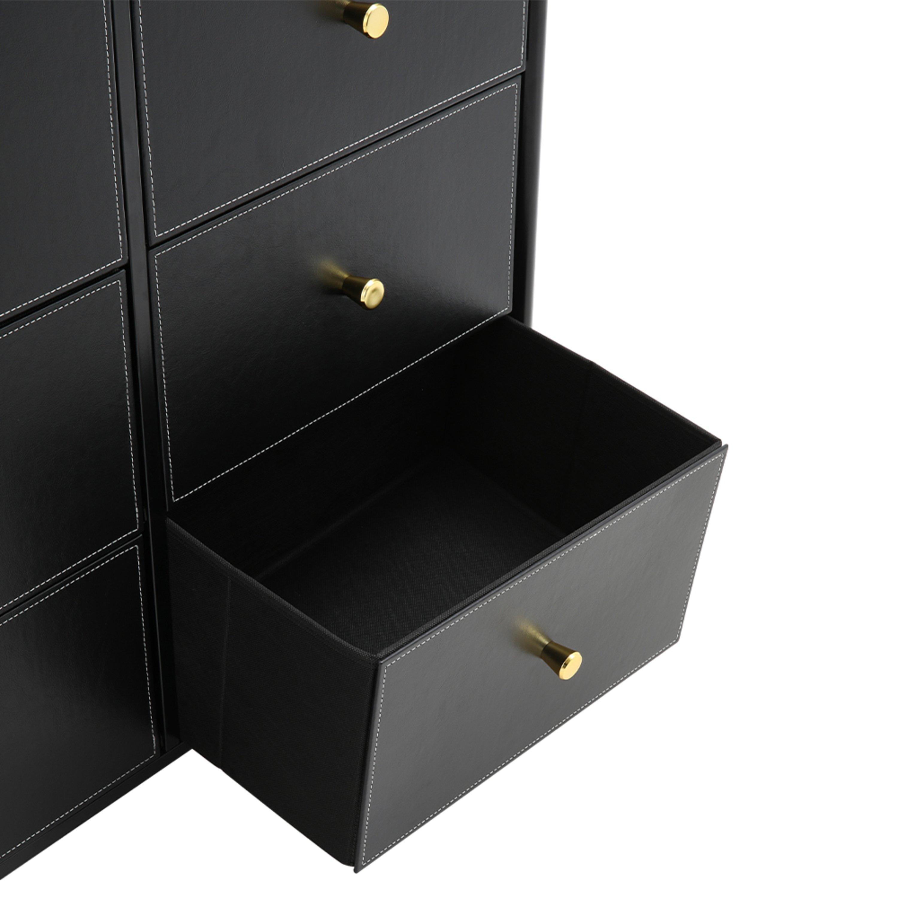 Blackgold - Kabinet UK - 8-Drawer Plastic Storage Cabinet - 8