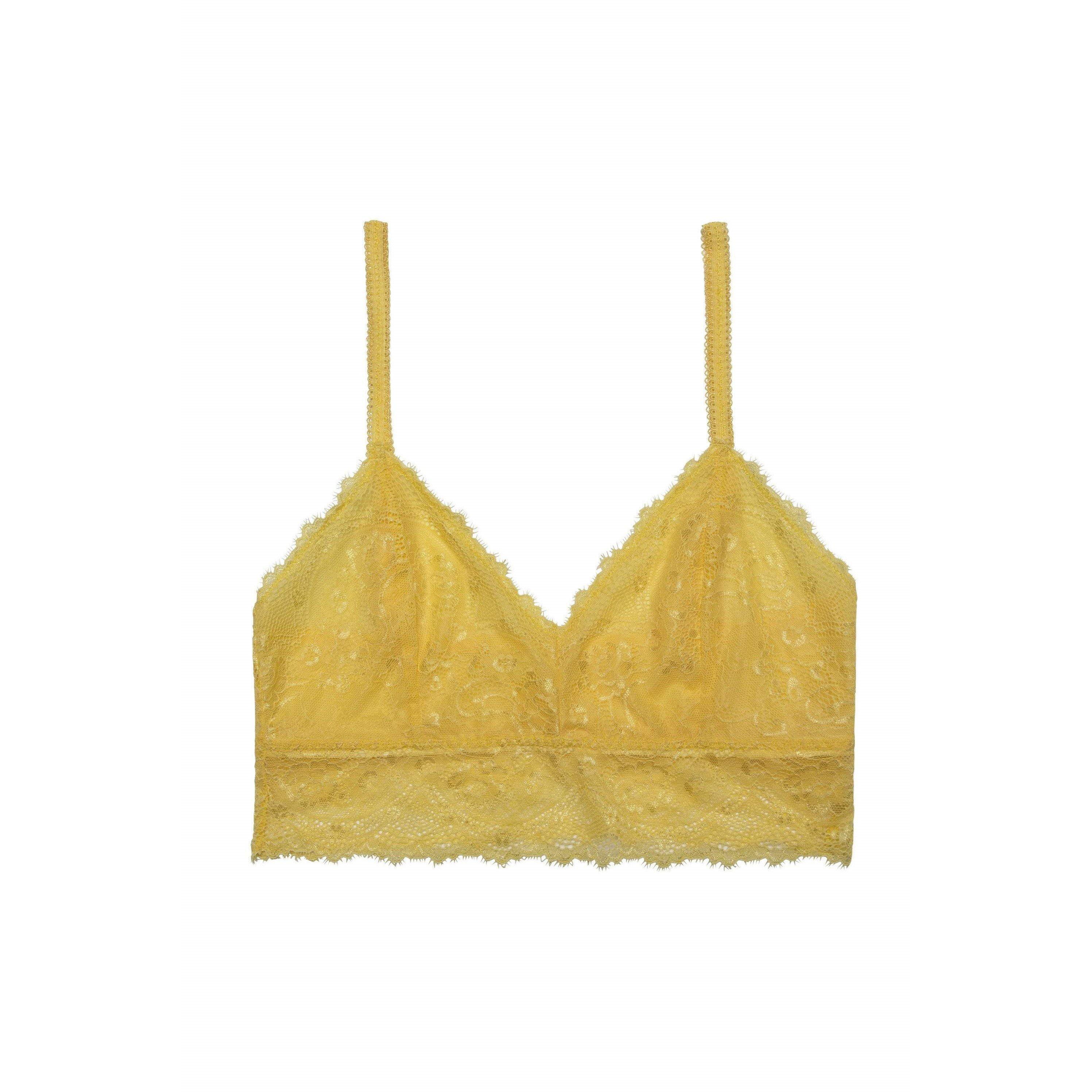 Yellow - Wolf and Whistle - Ariana Yellow Everyday Bralette - 4