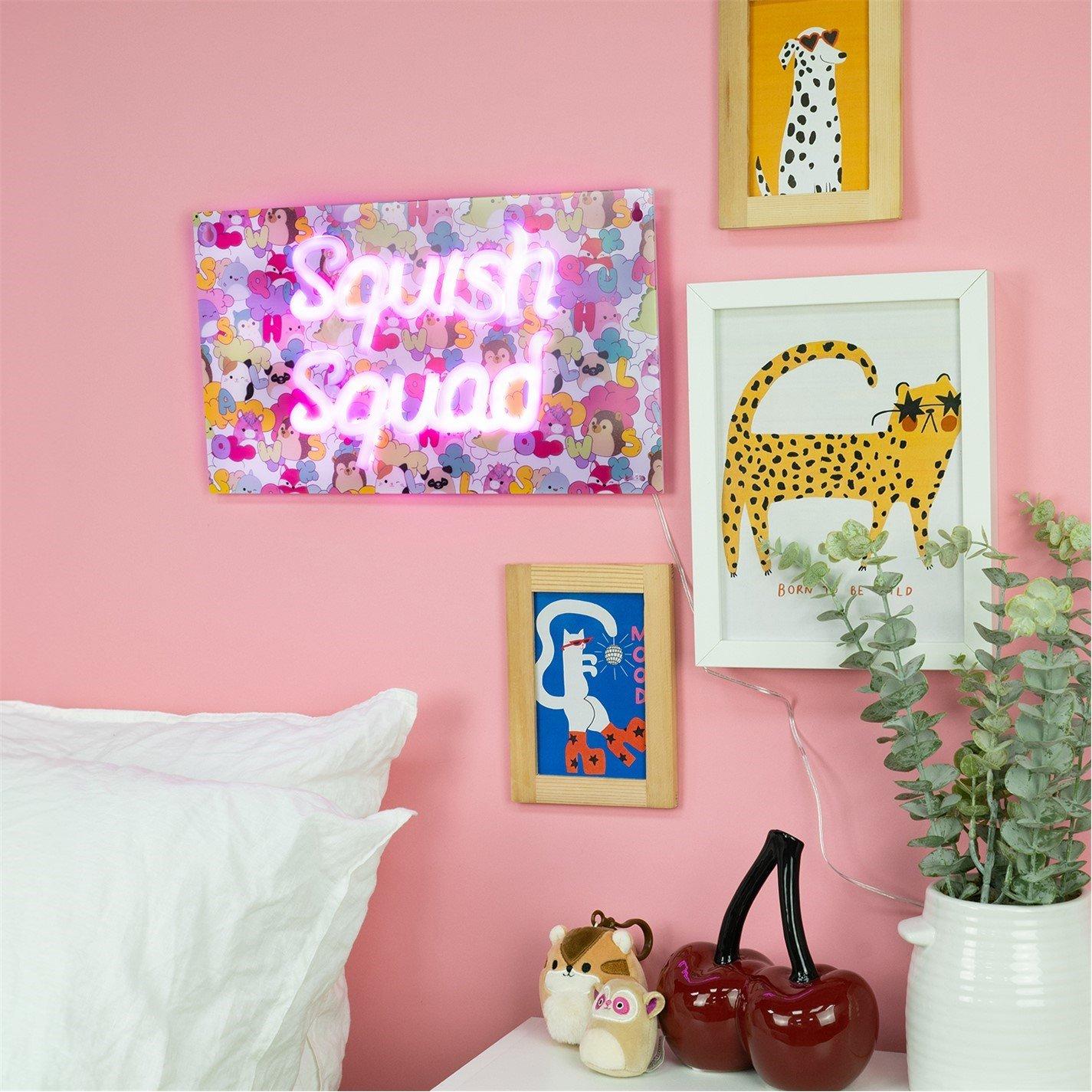 Multi - Squishmallows - Squish Squad Neon Wall Light - 3