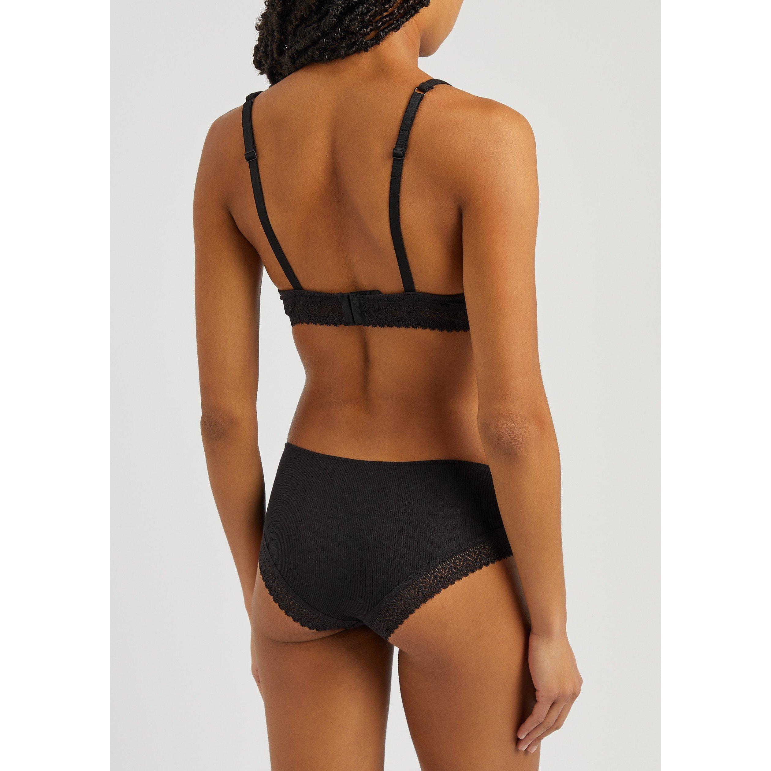 BLACK - Simone Perele - UW EUGENIE 15Z PLUNGE UW BRA - 3