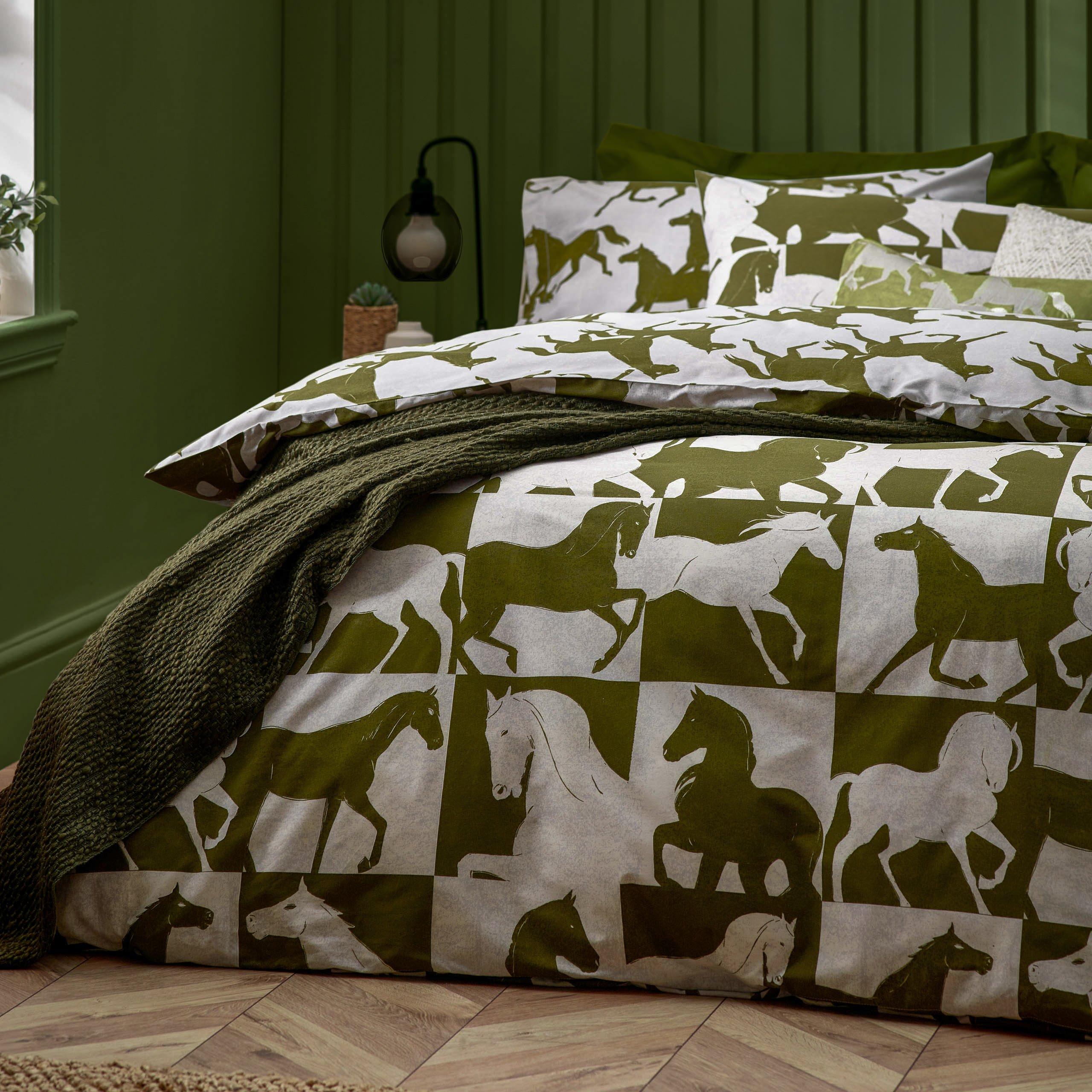 Tan - furn. - Herve Reversible Duvet Set - 2