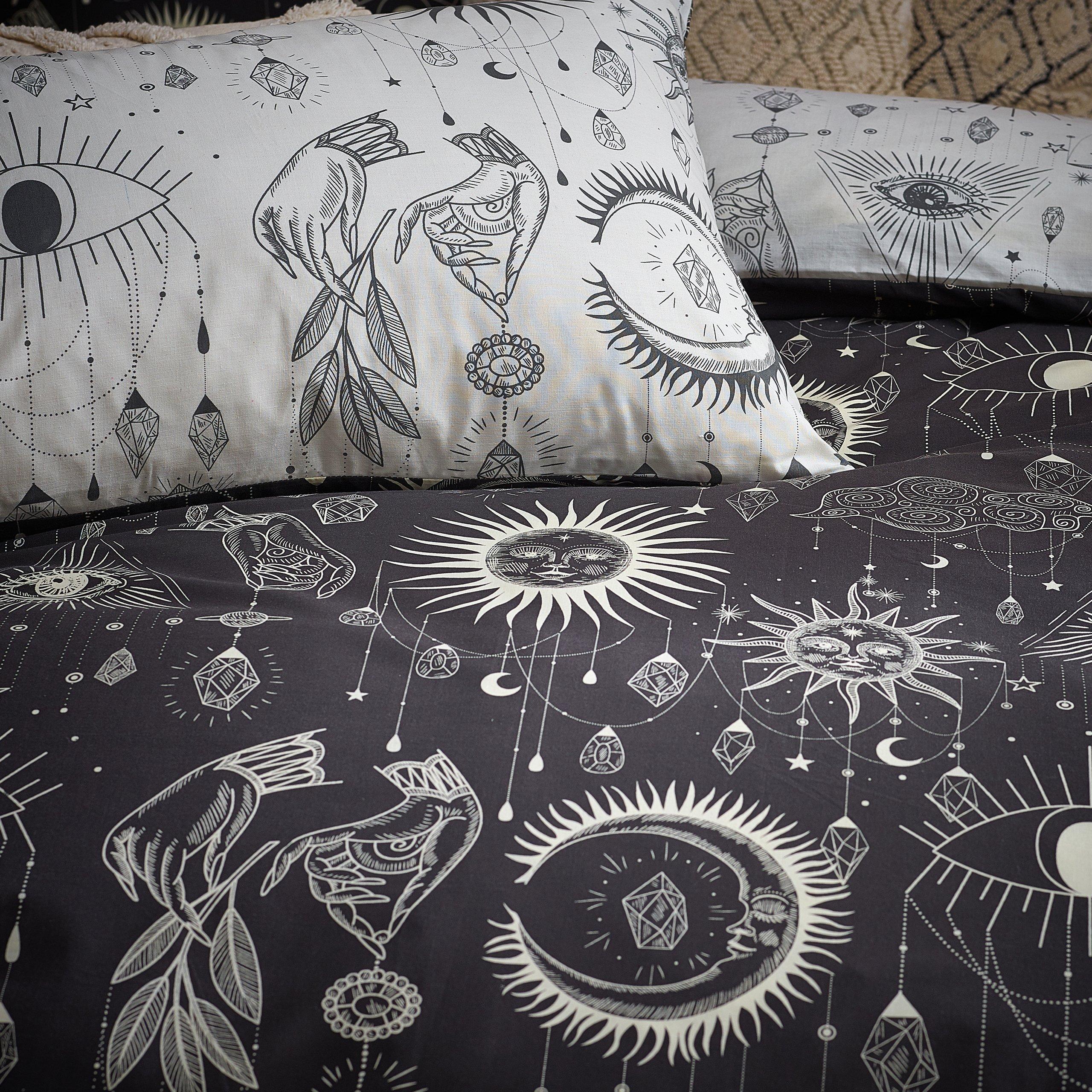 Bronze/Navy - furn. - Constellation Celestial Duvet Set - 4