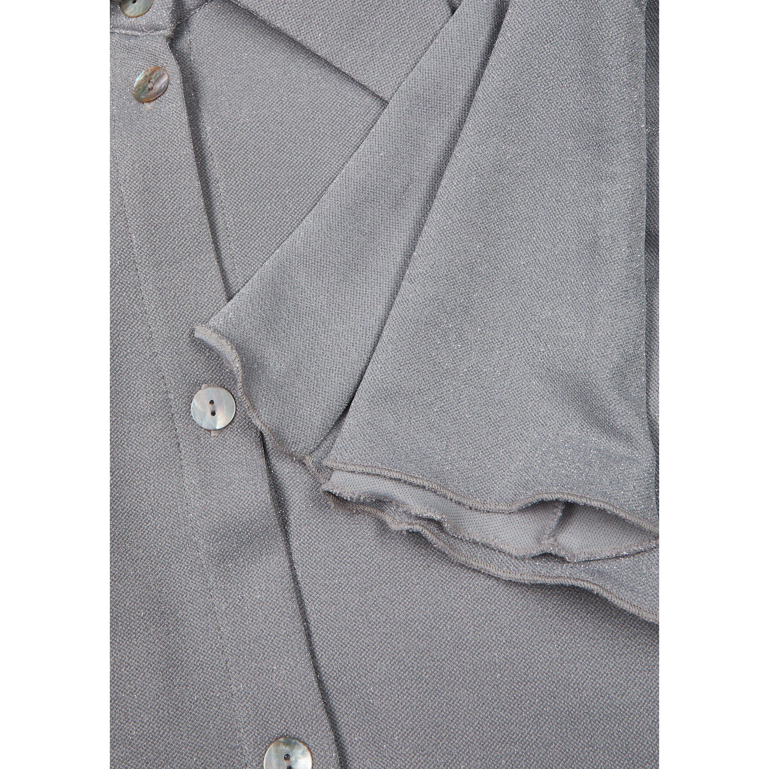 SILVER - Sleeper - PJS LUREX LOUNGE SUIT W PANTS - 4