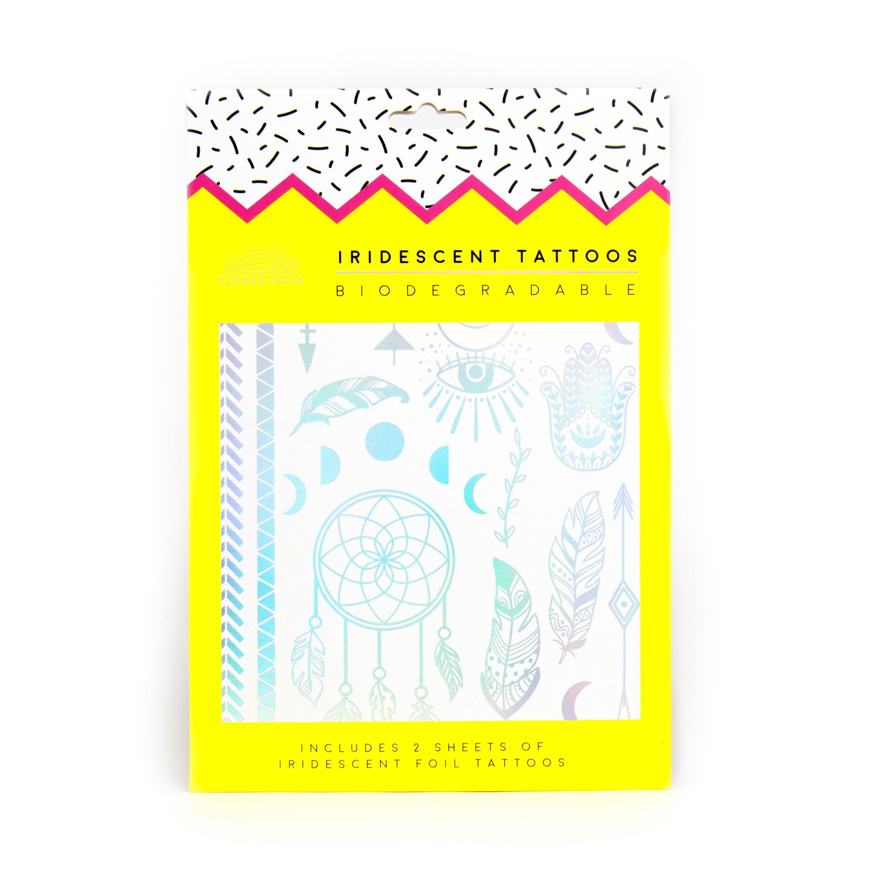 Silver - Gift Republic - IRIDESCENT TATTOOS - 2