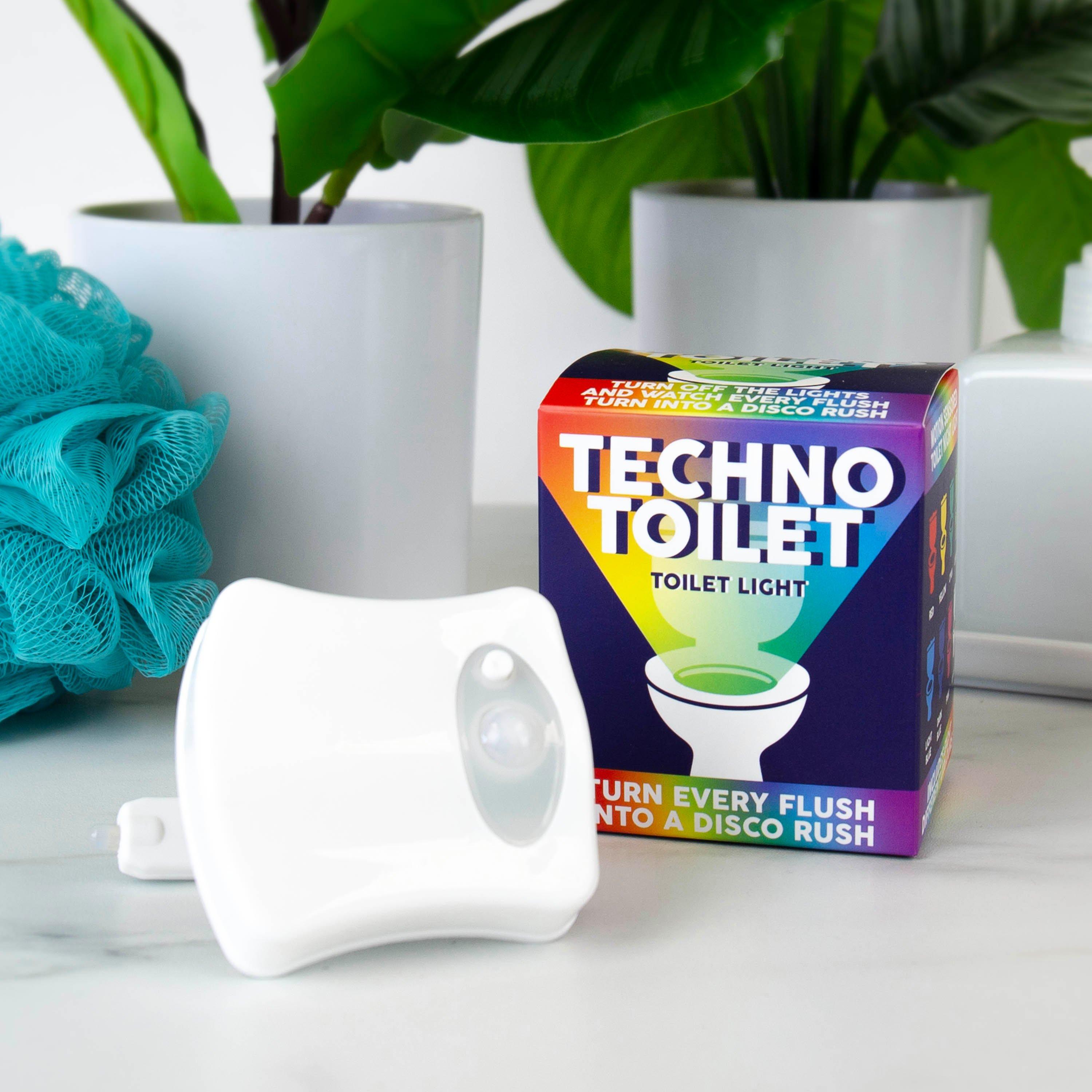 Blue - Gift Republic - TECHNO TOILET LIGHT - 1
