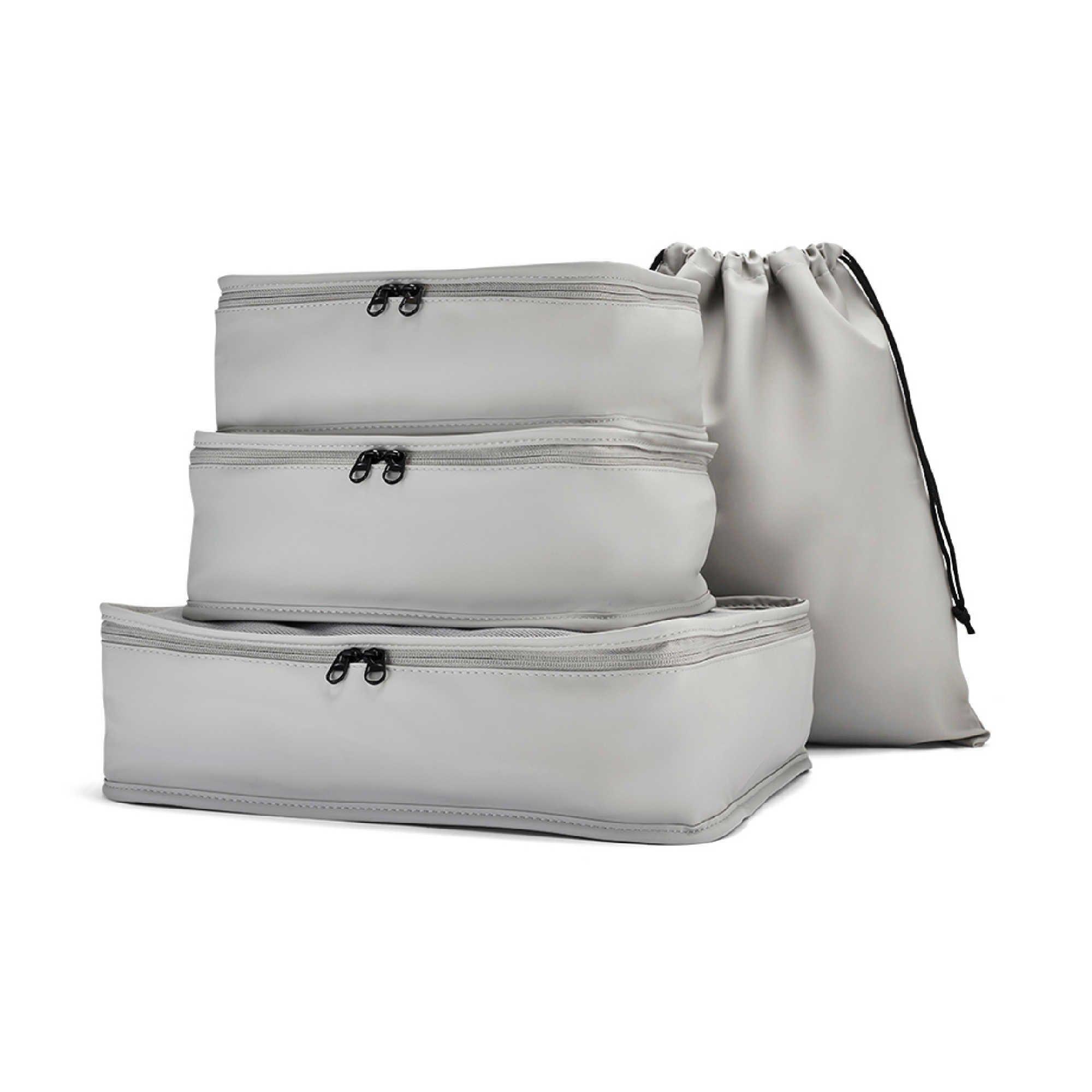 Rock  Packing Cubes Set Of 4 - Grey - 4pc Set