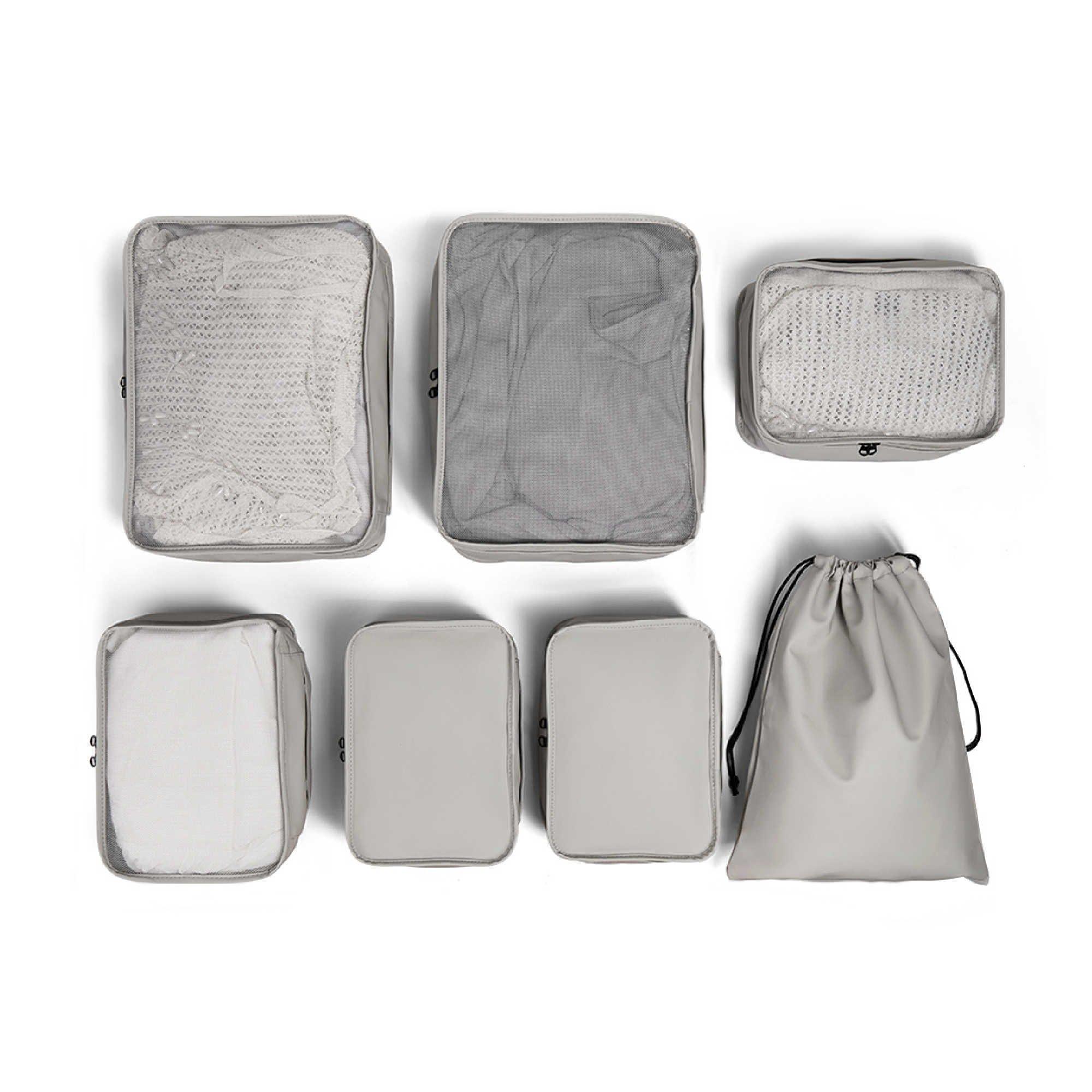 Grey - Rock - Packing Cubes Set of 7 - 3