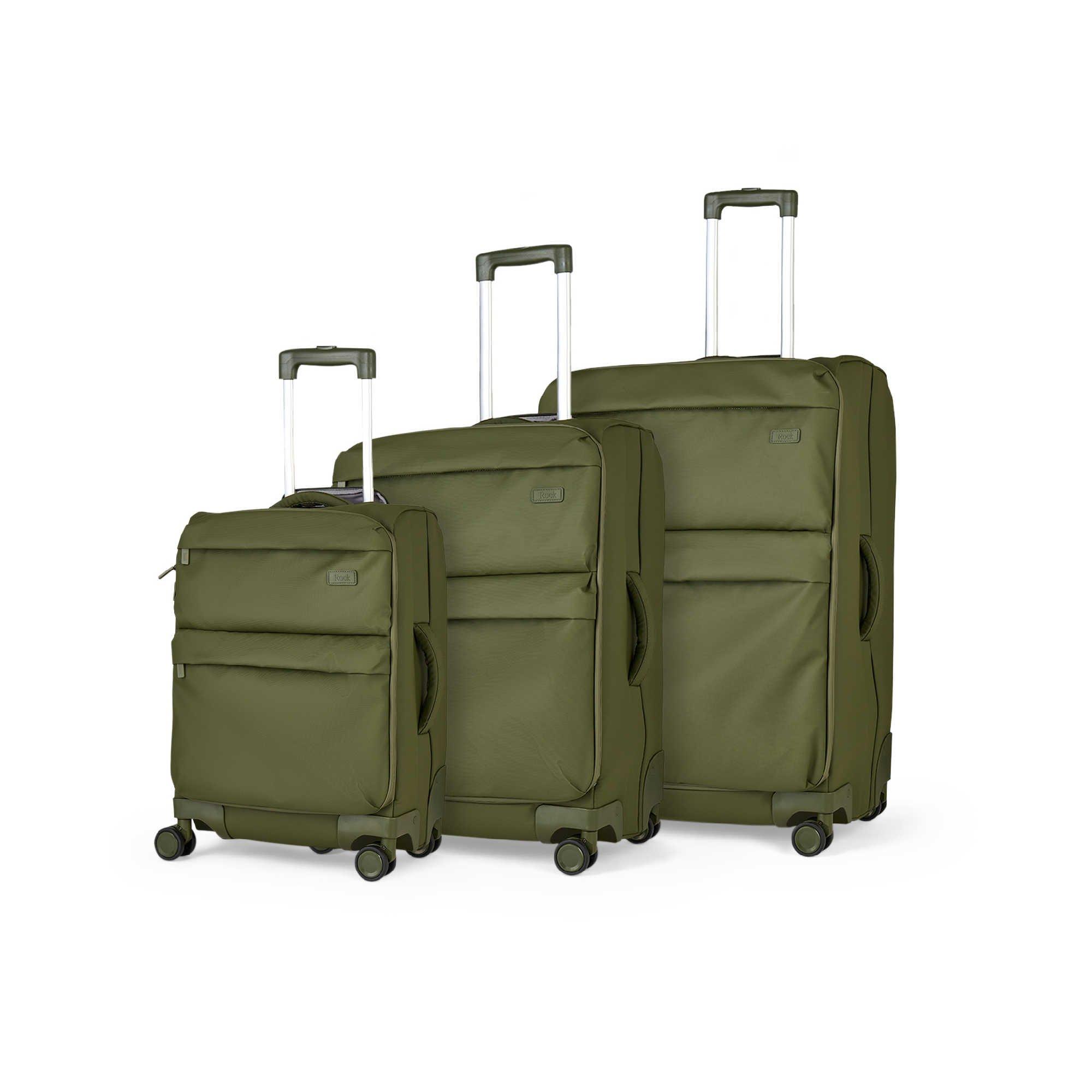 Khaki - Rock - Juniper Suitcase Khaki - 1