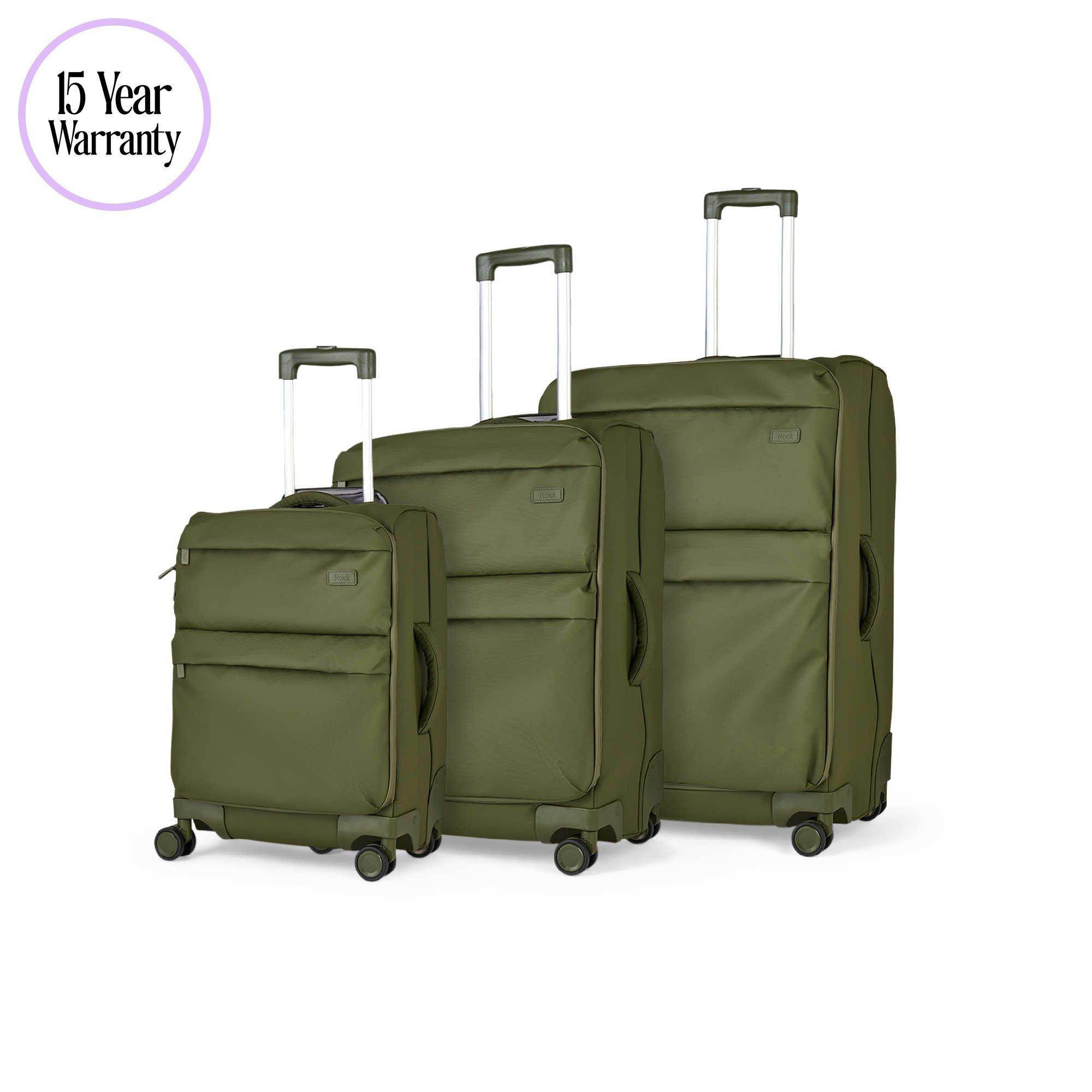 Khaki - Rock - Juniper Suitcase Khaki - 1