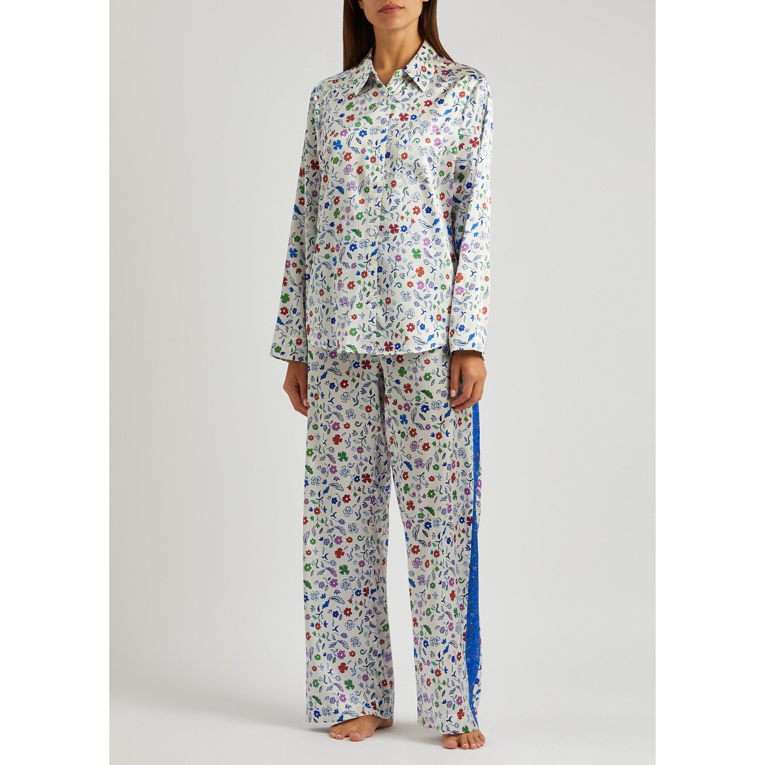 BLUE AND OTHER - Jessica Russell Flint - PJ T LS DE FLEURS PJ TOP - 5