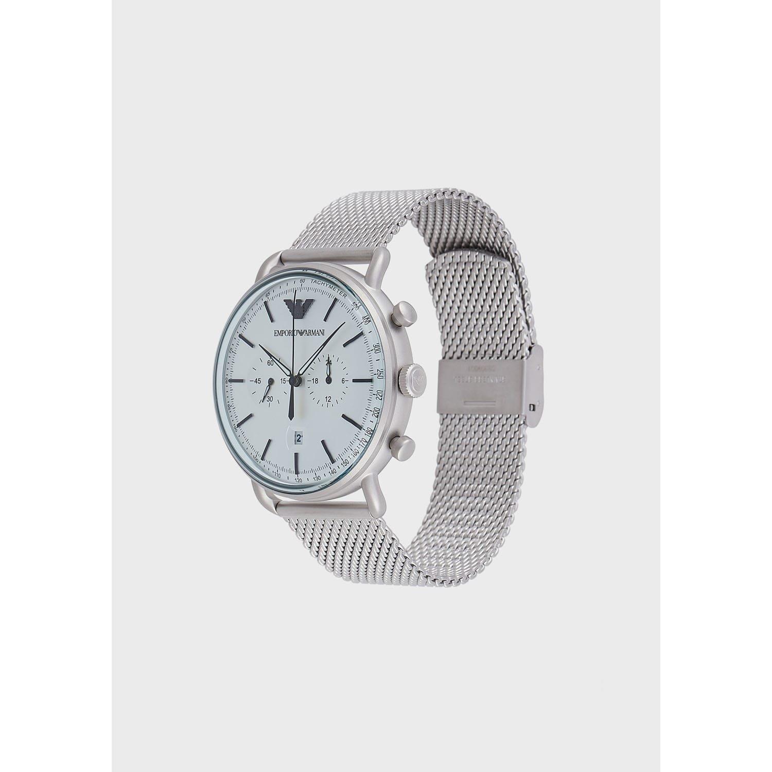 Silver - Emporio Armani - Watch - 2