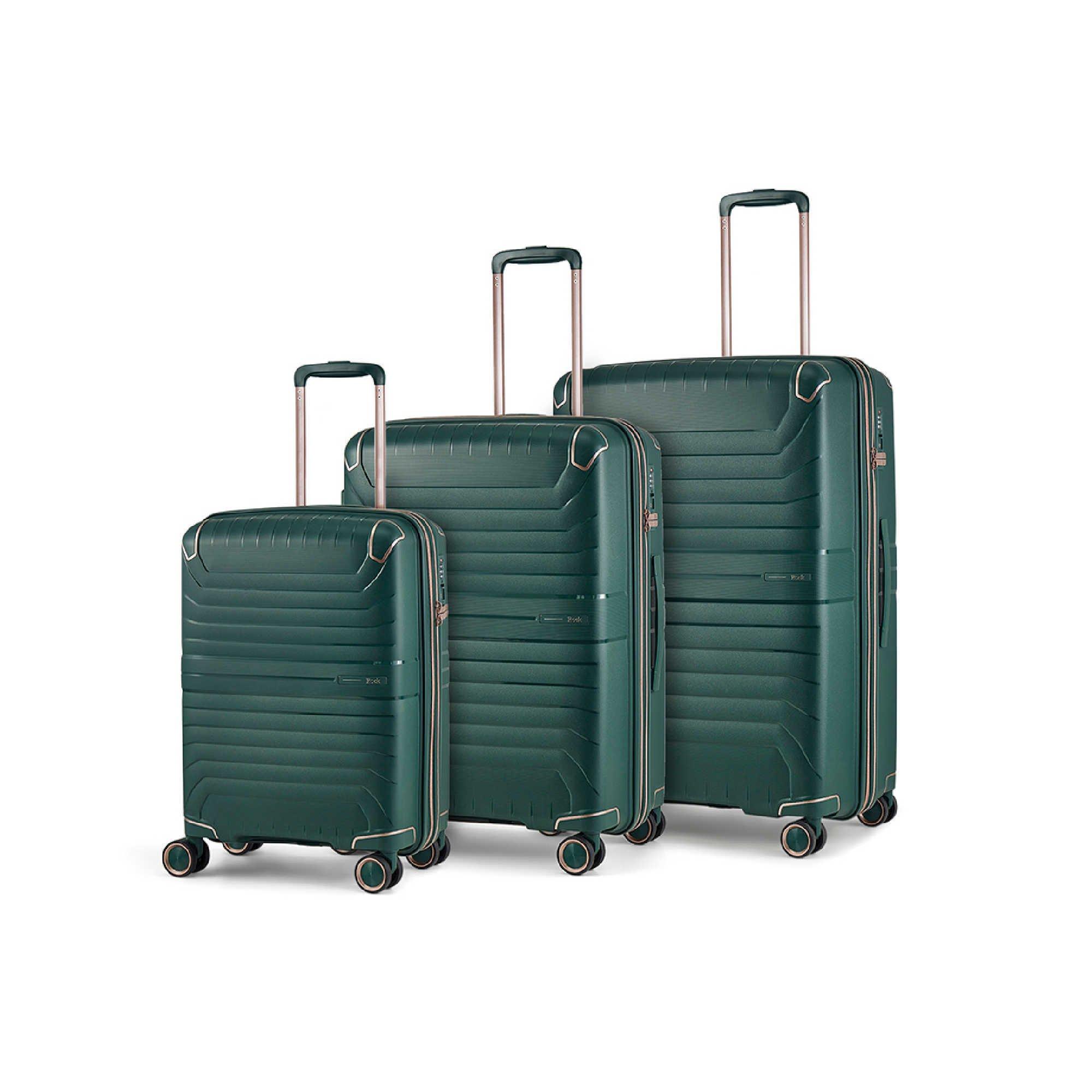 Green - Rock - Astrid Suitcase Green - 1