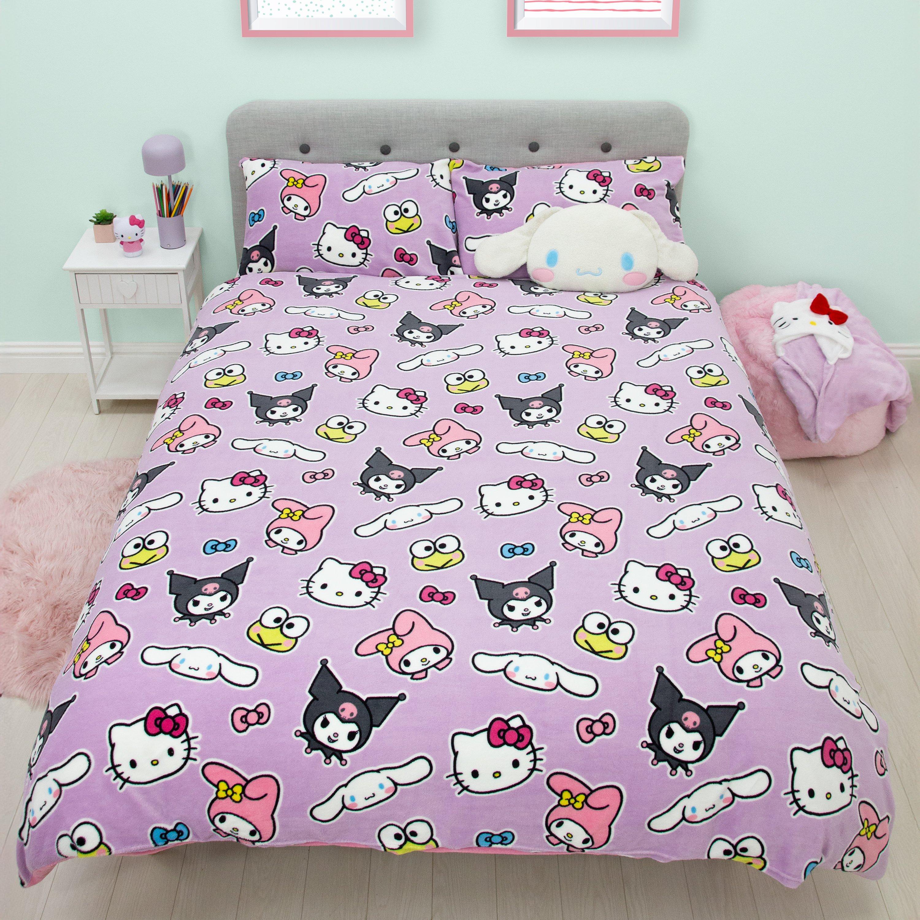 Multicolour - Hello Kitty - Hello Kitty Chill Double Fleece Duvet - 1