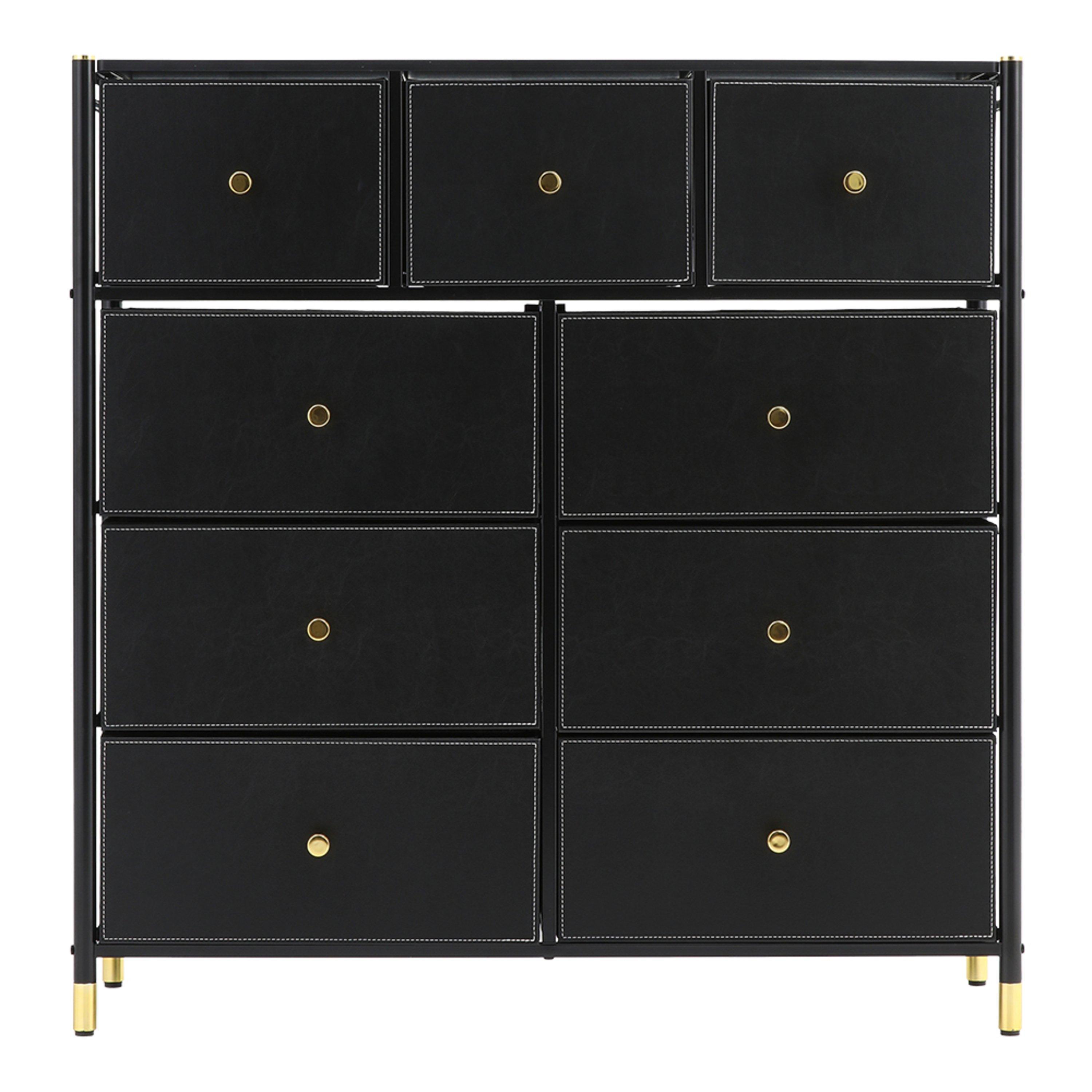 Blackgold - Kabinet UK - 9-Drawer Plastic Storage Cabinet - 3