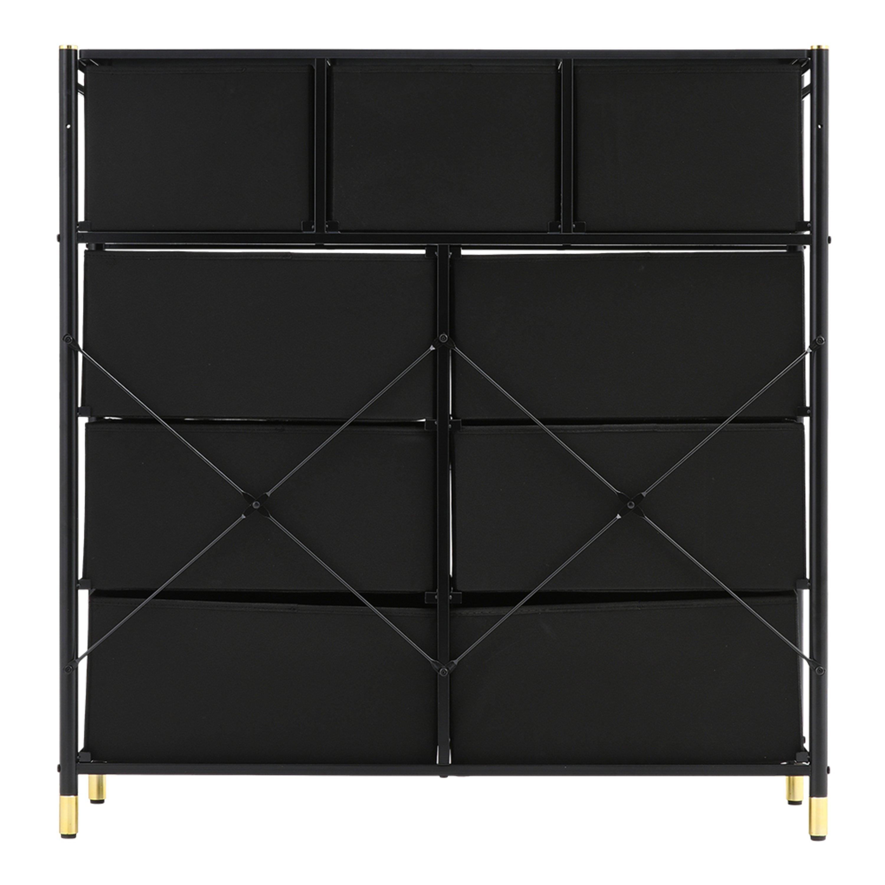 Blackgold - Kabinet UK - 9-Drawer Plastic Storage Cabinet - 6