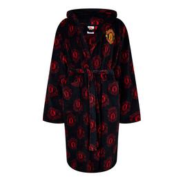 Team Mens Fluffy Fleece Robe