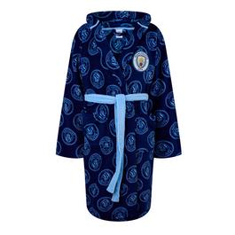 Team Mens Fluffy Fleece Robe