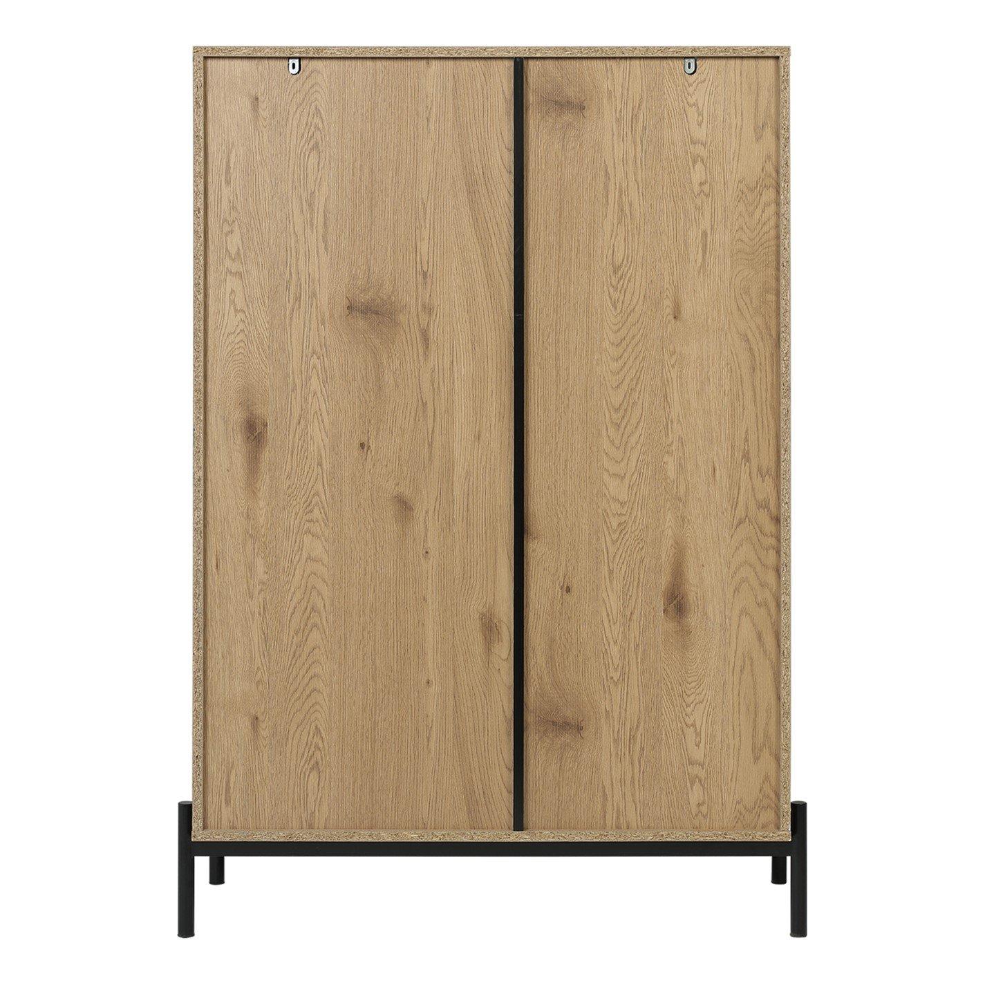 Blackbrown - Kabinet UK - Straw Doors Storage Cabinet - 4
