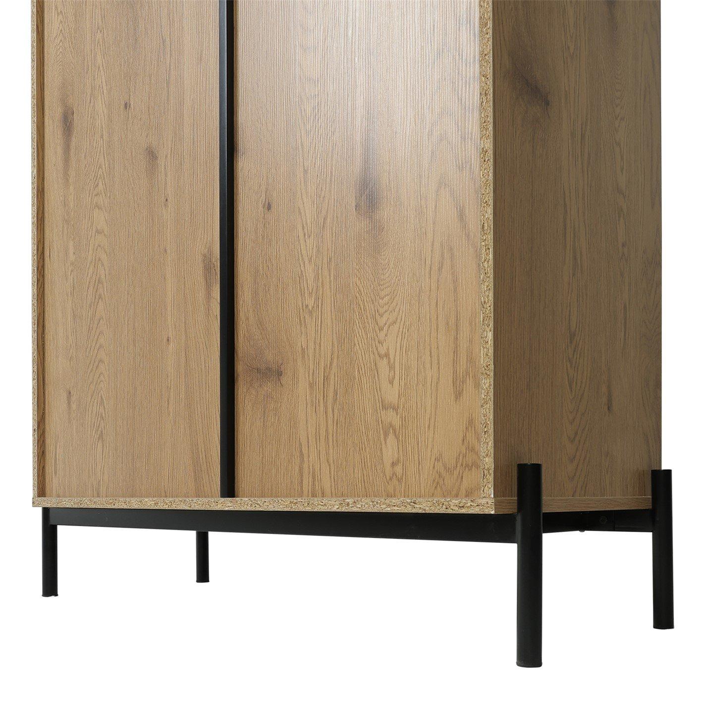 Blackbrown - Kabinet UK - Straw Doors Storage Cabinet - 5