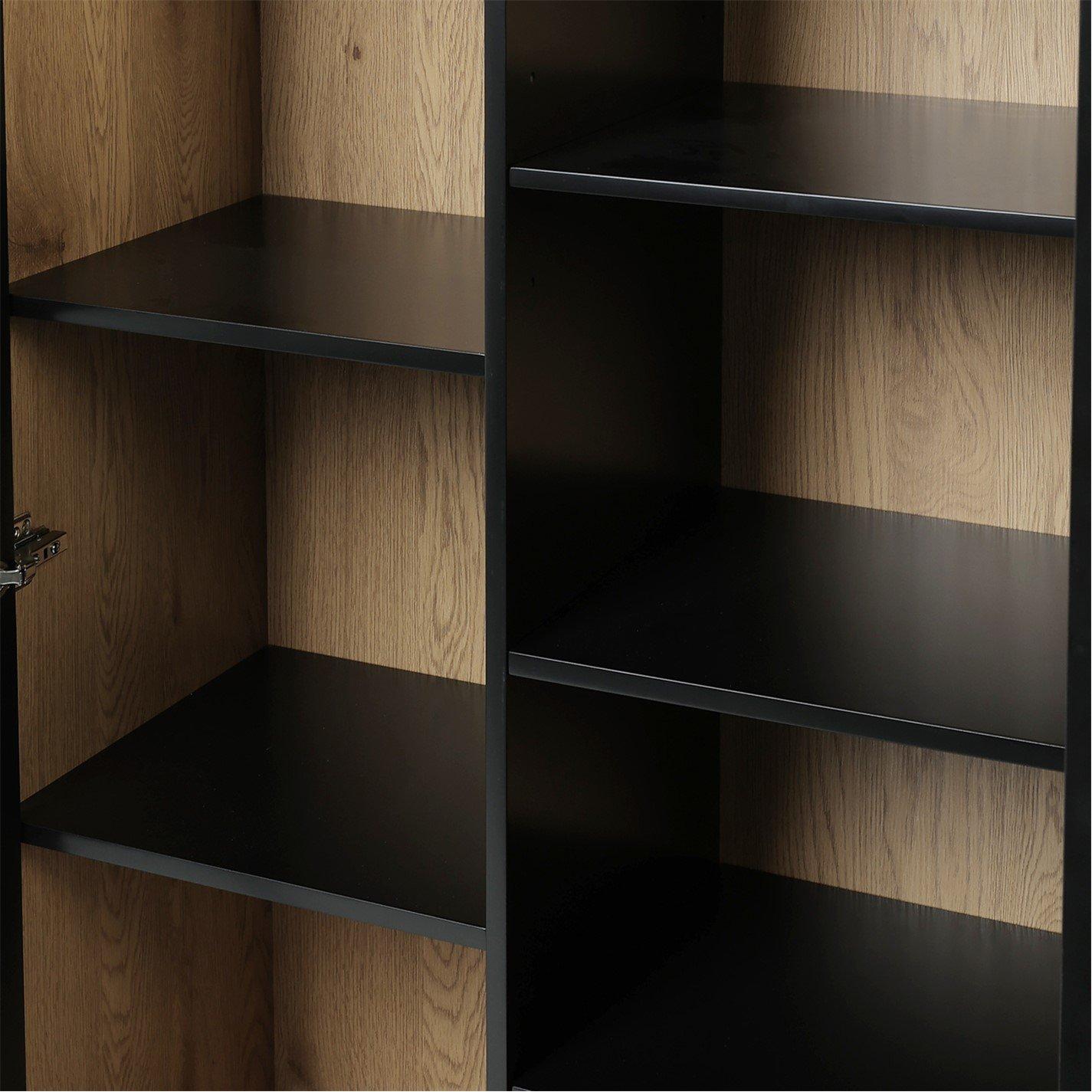 Blackbrown - Kabinet UK - Straw Doors Storage Cabinet - 6