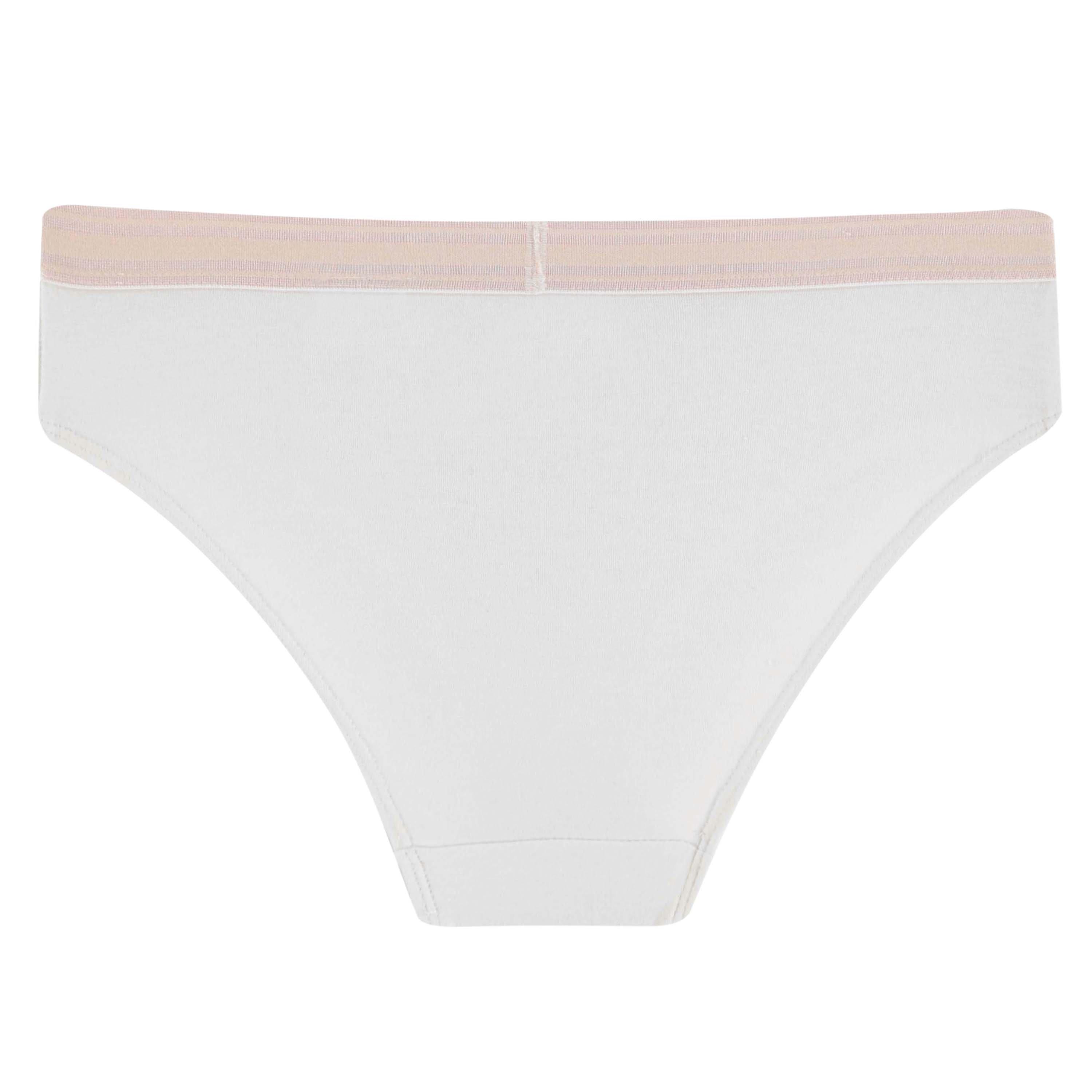 White/Grey/Blk - Jack Wills - Jack Girls Multipack Bikini Briefs 3 Pack - 5