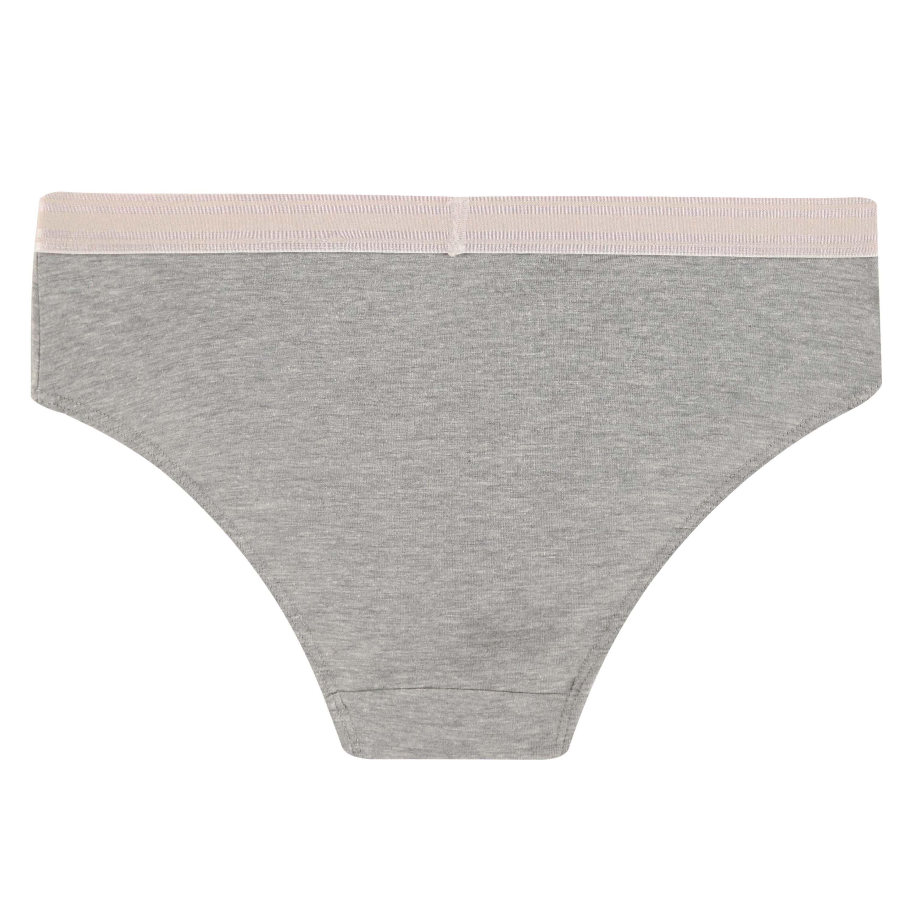 White/Grey/Blk - Jack Wills - Jack Girls Multipack Bikini Briefs 3 Pack - 7