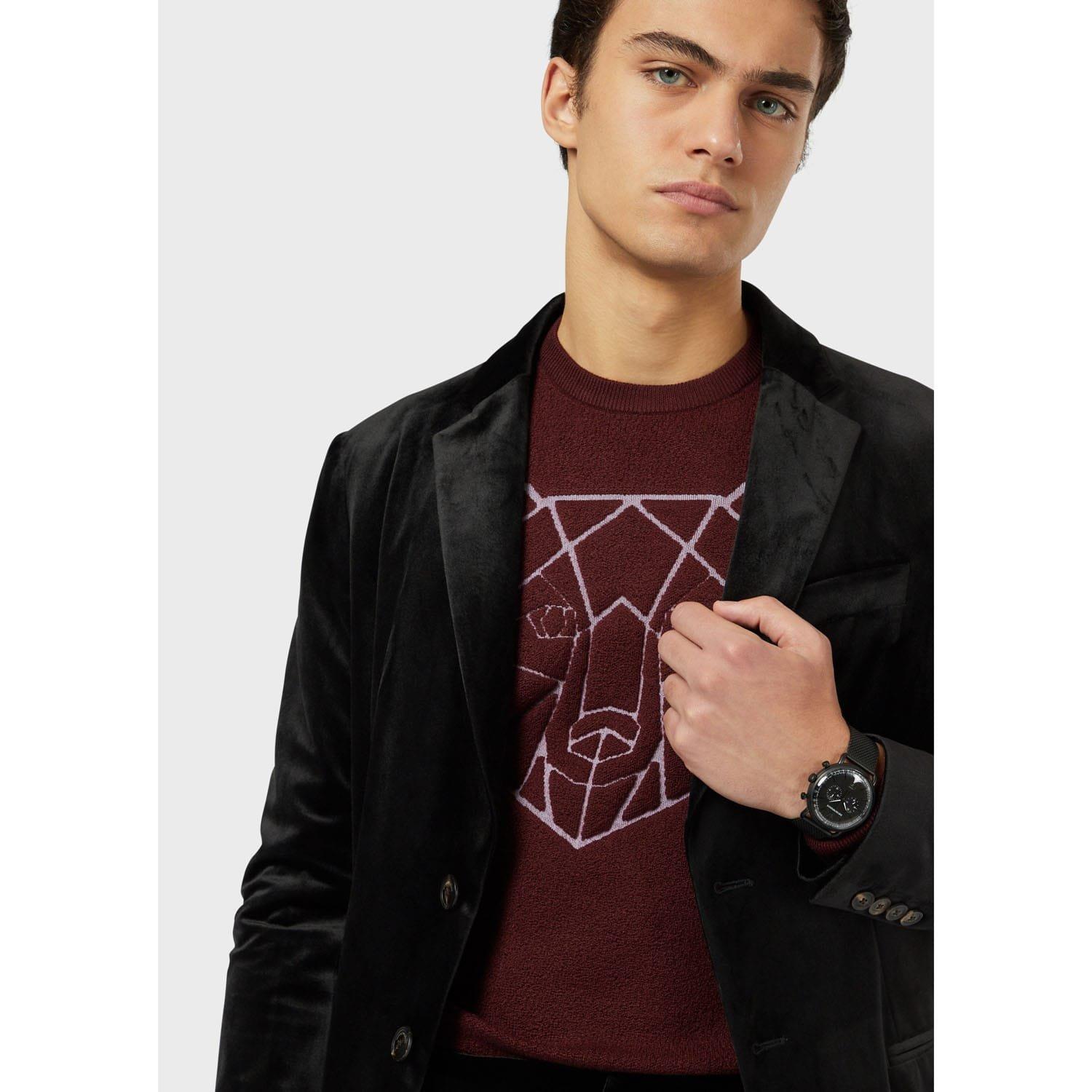 Black - Emporio Armani - Watch - 5