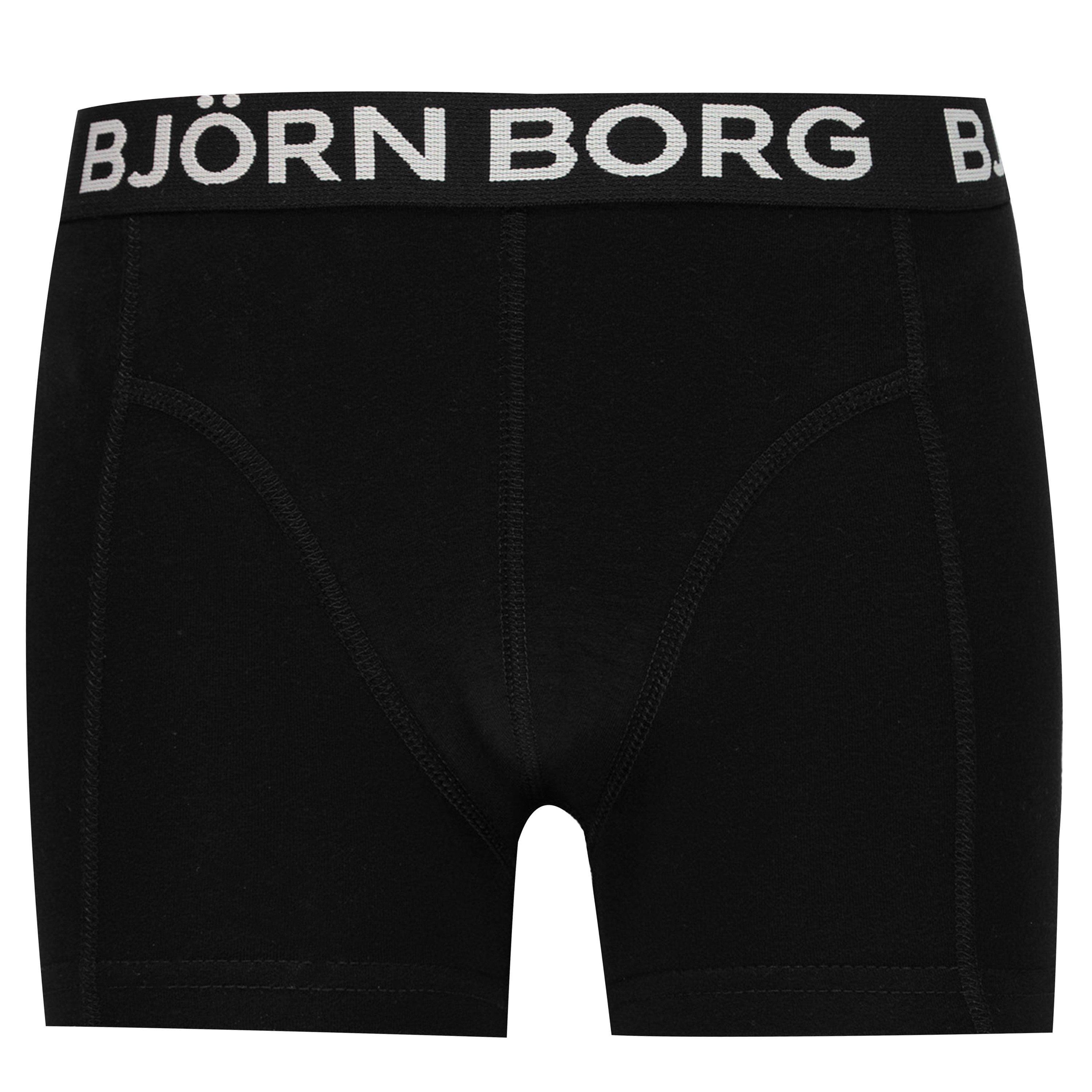Schwarz 90651 - Bjorn Borg - Sammy 3 Pack Boxer Shorts - 2