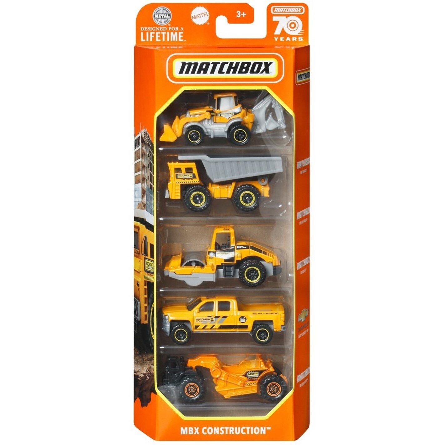 Multi Format An - Matchbox - 5 Car Giftpack Ast - 1