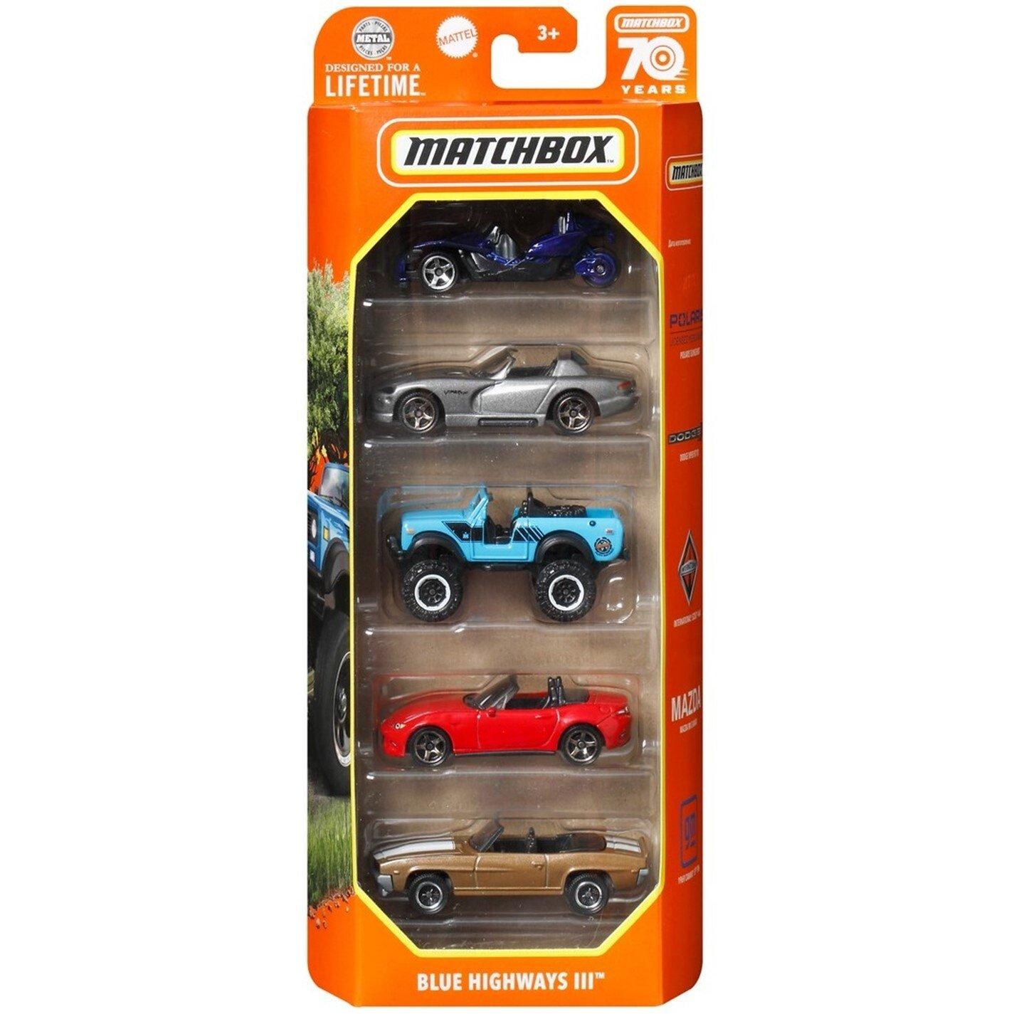 Multi Format An - Matchbox - 5 Car Giftpack Ast - 4