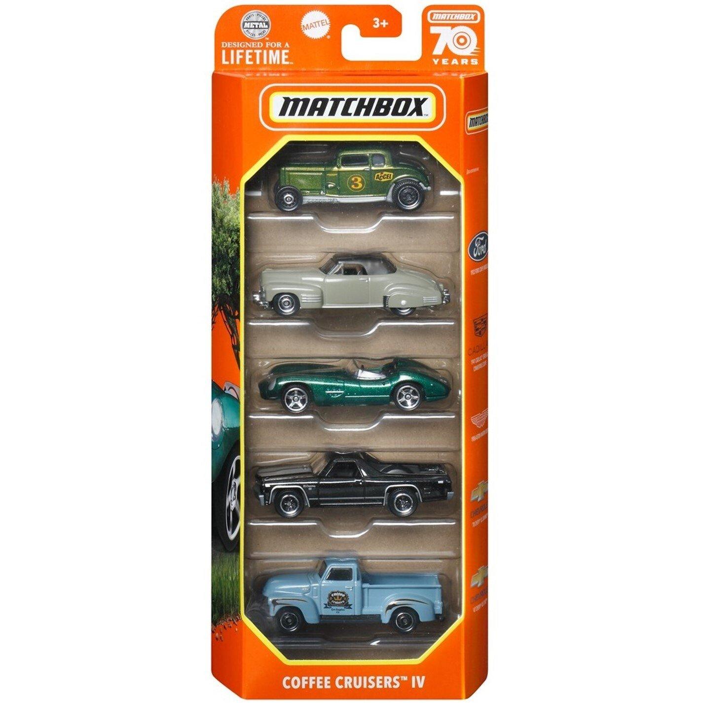 Multi Format An - Matchbox - 5 Car Giftpack Ast - 5