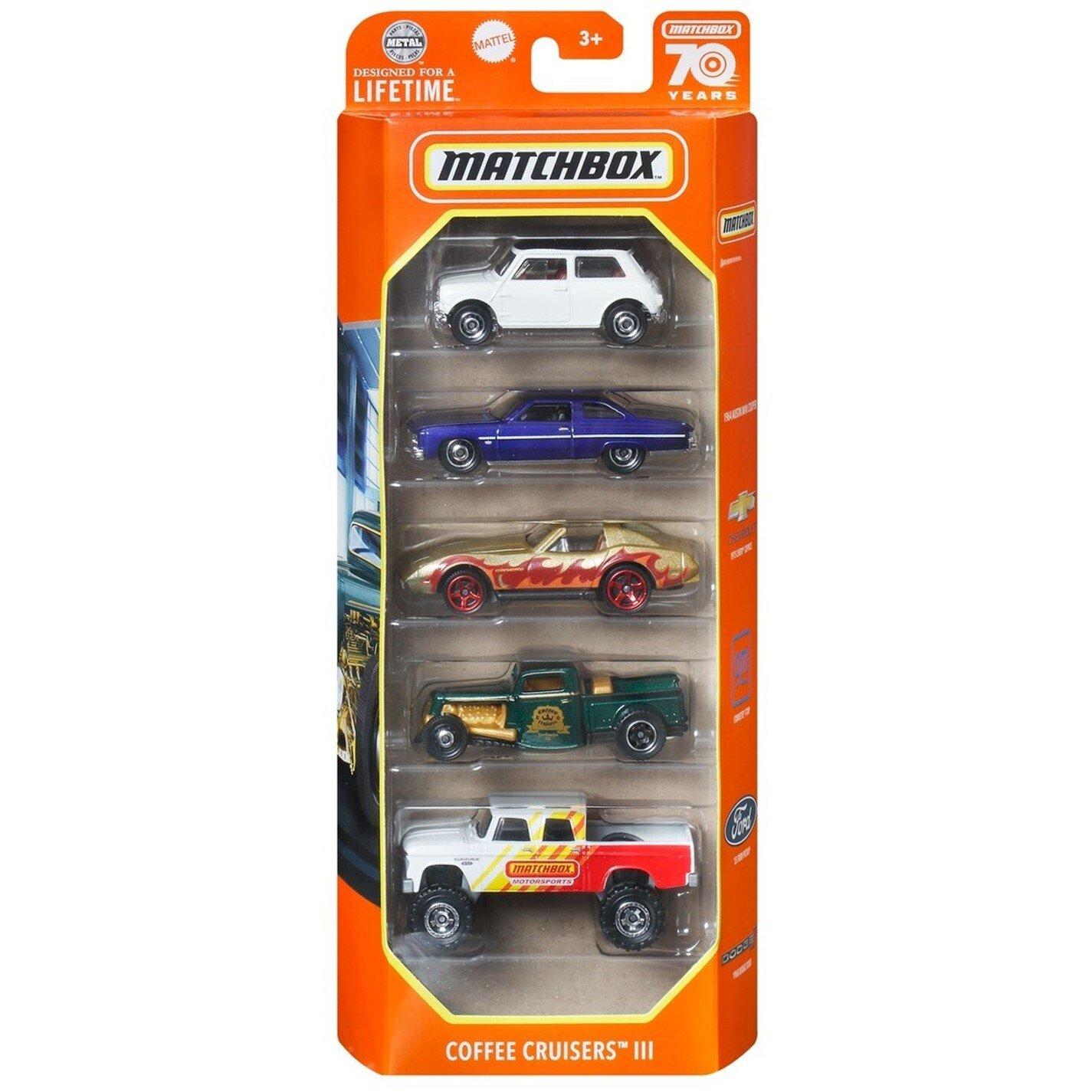 Multi Format An - Matchbox - 5 Car Giftpack Ast - 6