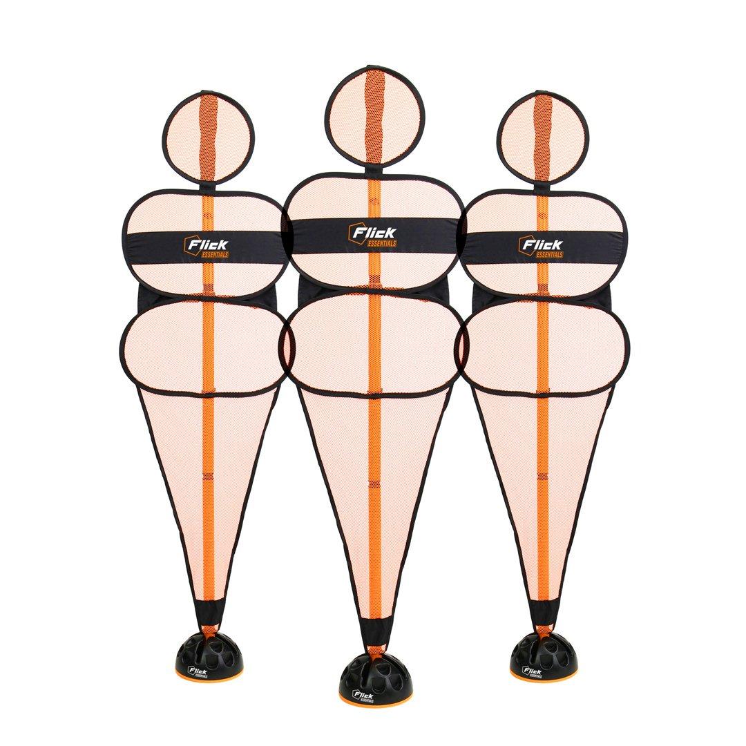 Orange & Black - Football Flick - Football Flick Urban Training Set Mannequins - 1