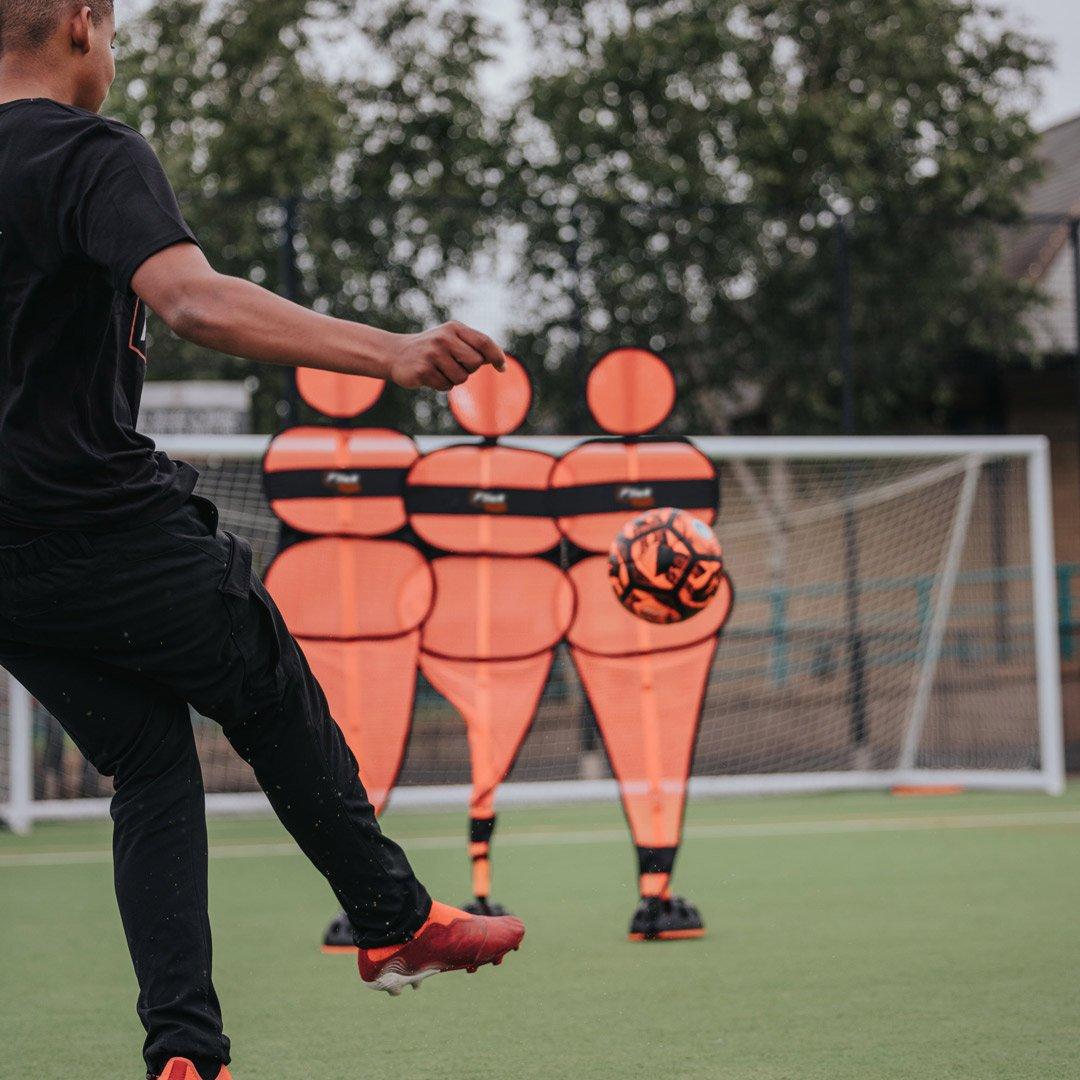 Orange & Black - Football Flick - Football Flick Urban Training Set Mannequins - 4