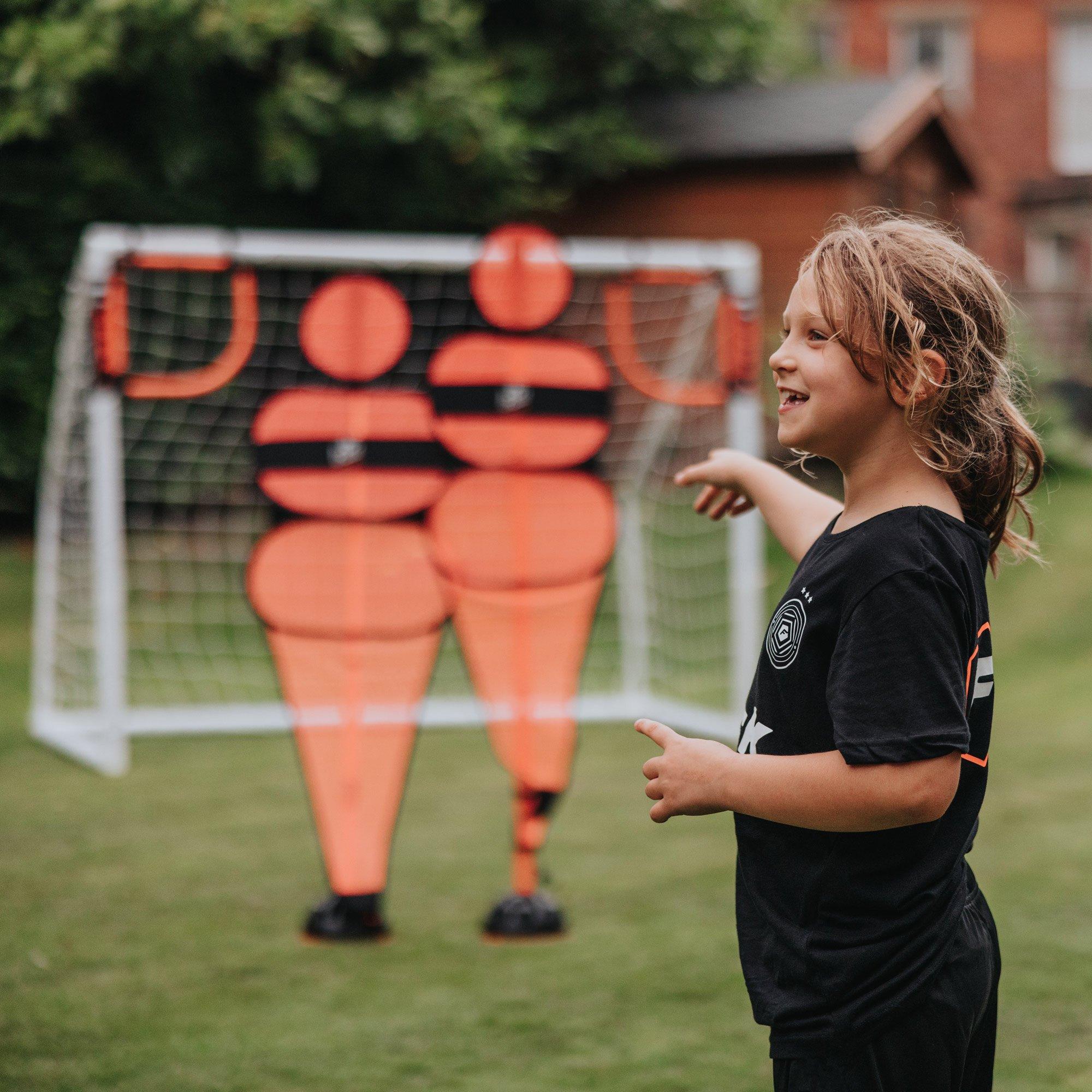 Orange & Black - Football Flick - Football Flick Urban Training Set Mannequins - 8