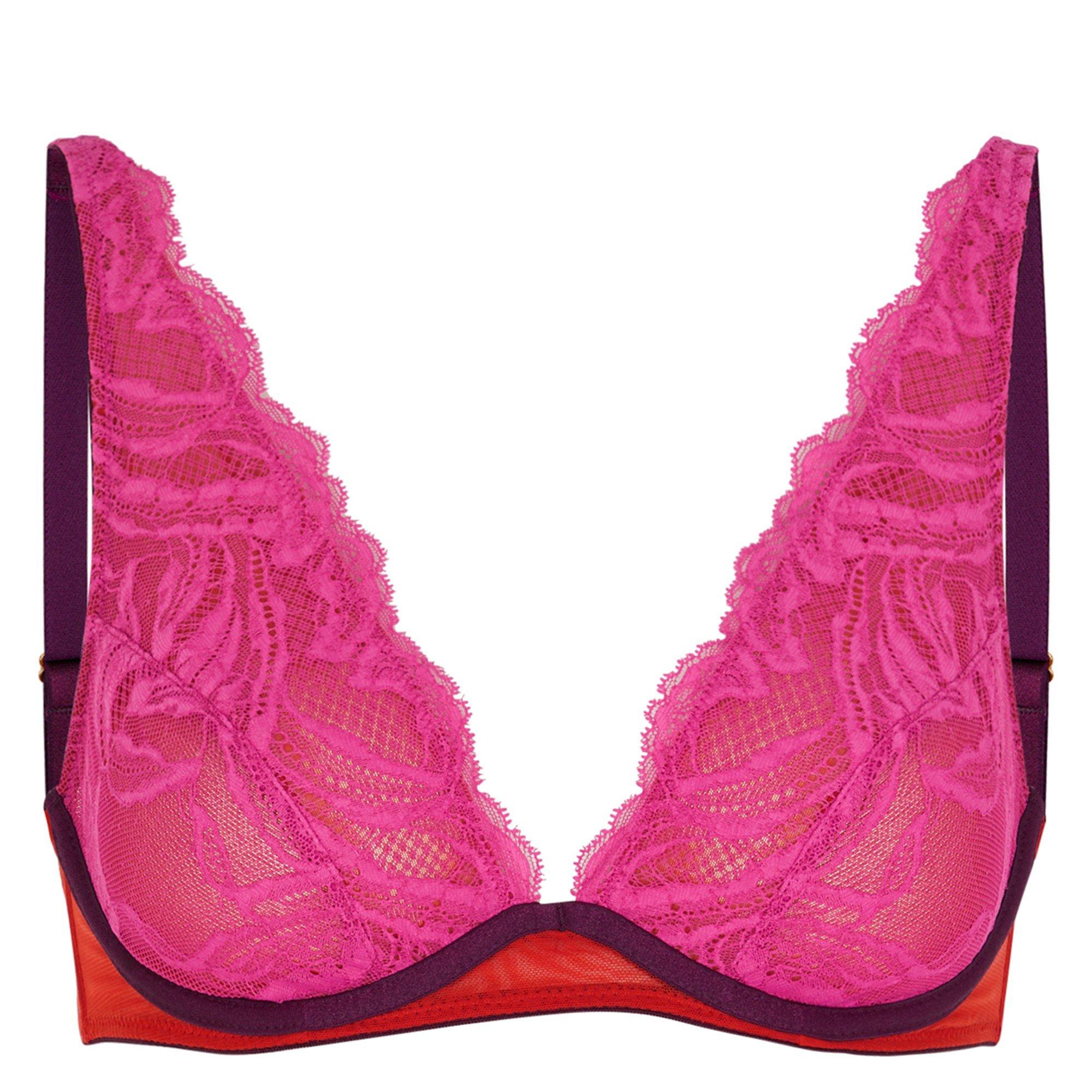 PINK AND OTHER - Dora Larsen - BB ALBA LACE HIGH APEX UW BRA - 1