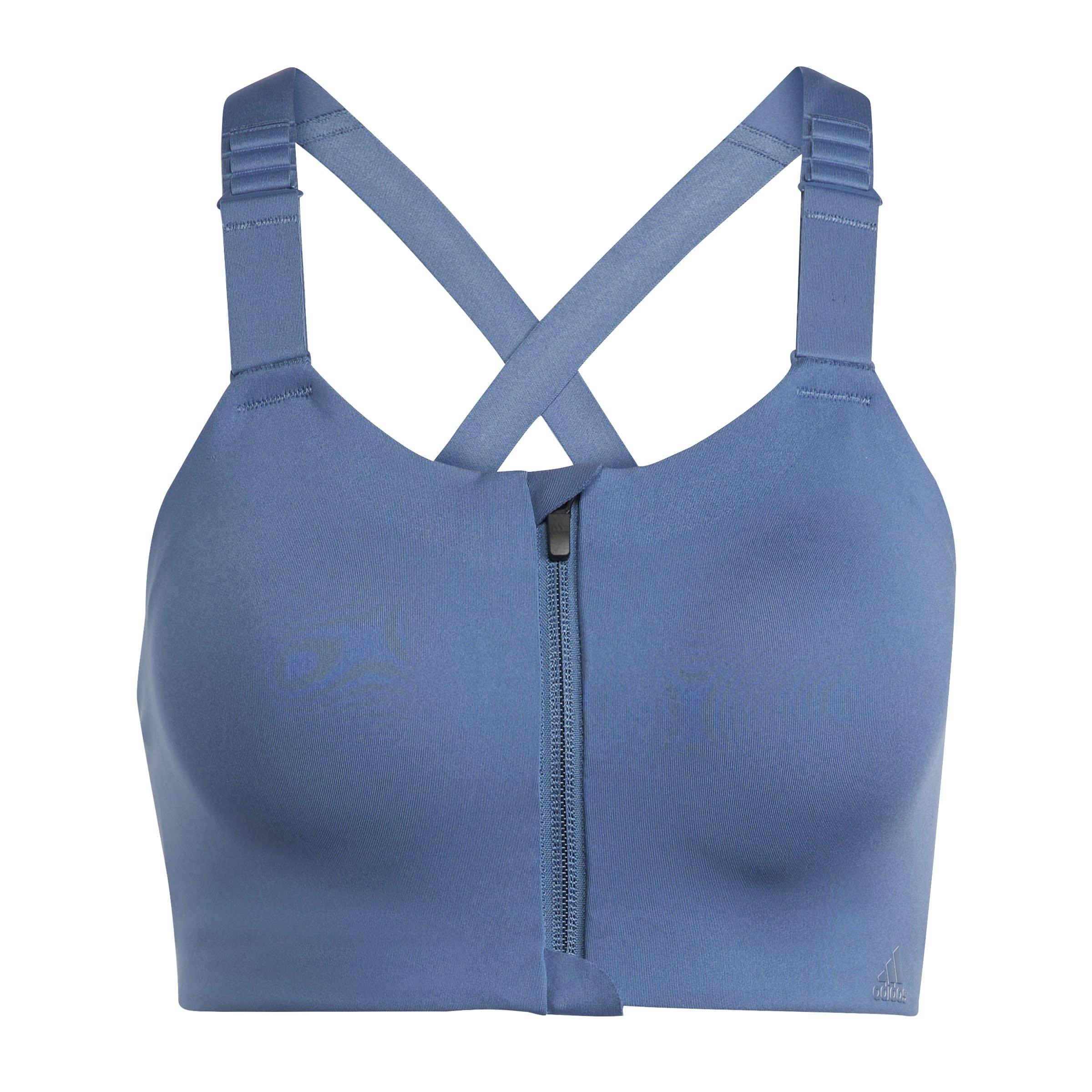 Adidas Women's Tlrd Impact Luxe Training High-Support Sports Bra - Wonste/Whte - 30B