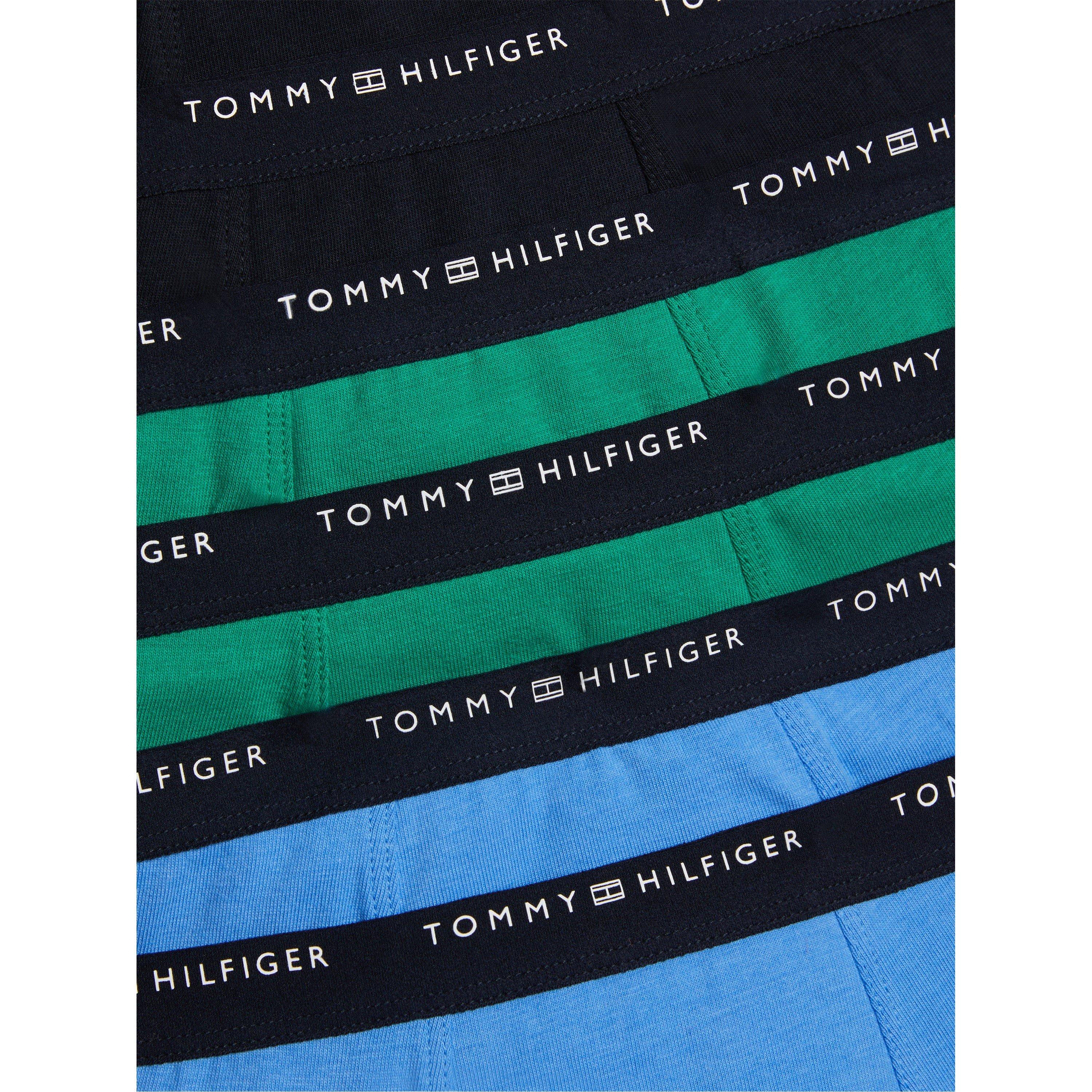 Cielo/Azul - Tommy Hilfiger - Kids' 7-Pack Underwear Trunks - 2