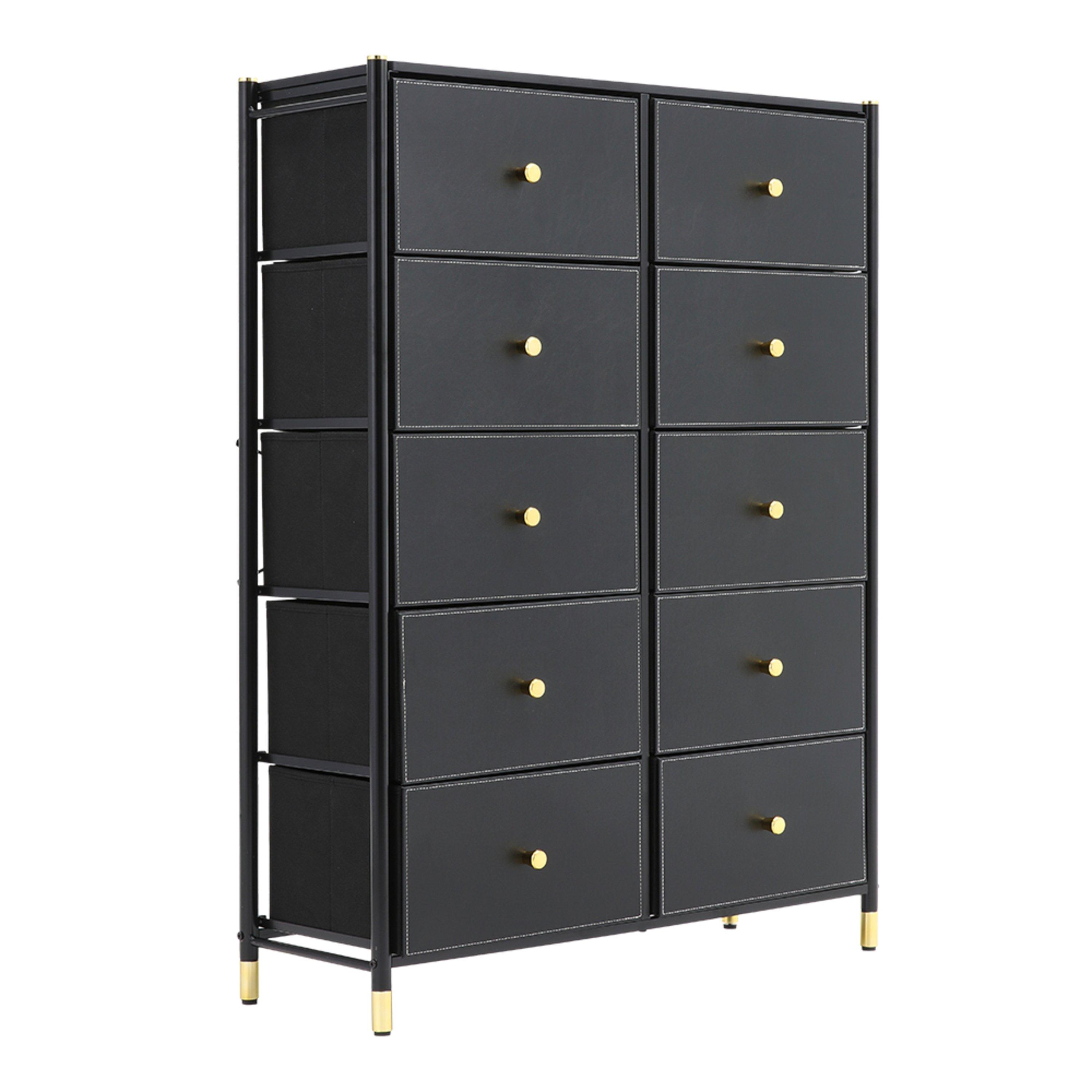 Blackgold - Kabinet UK - 10-Drawer Plastic Storage Cabinet - 4