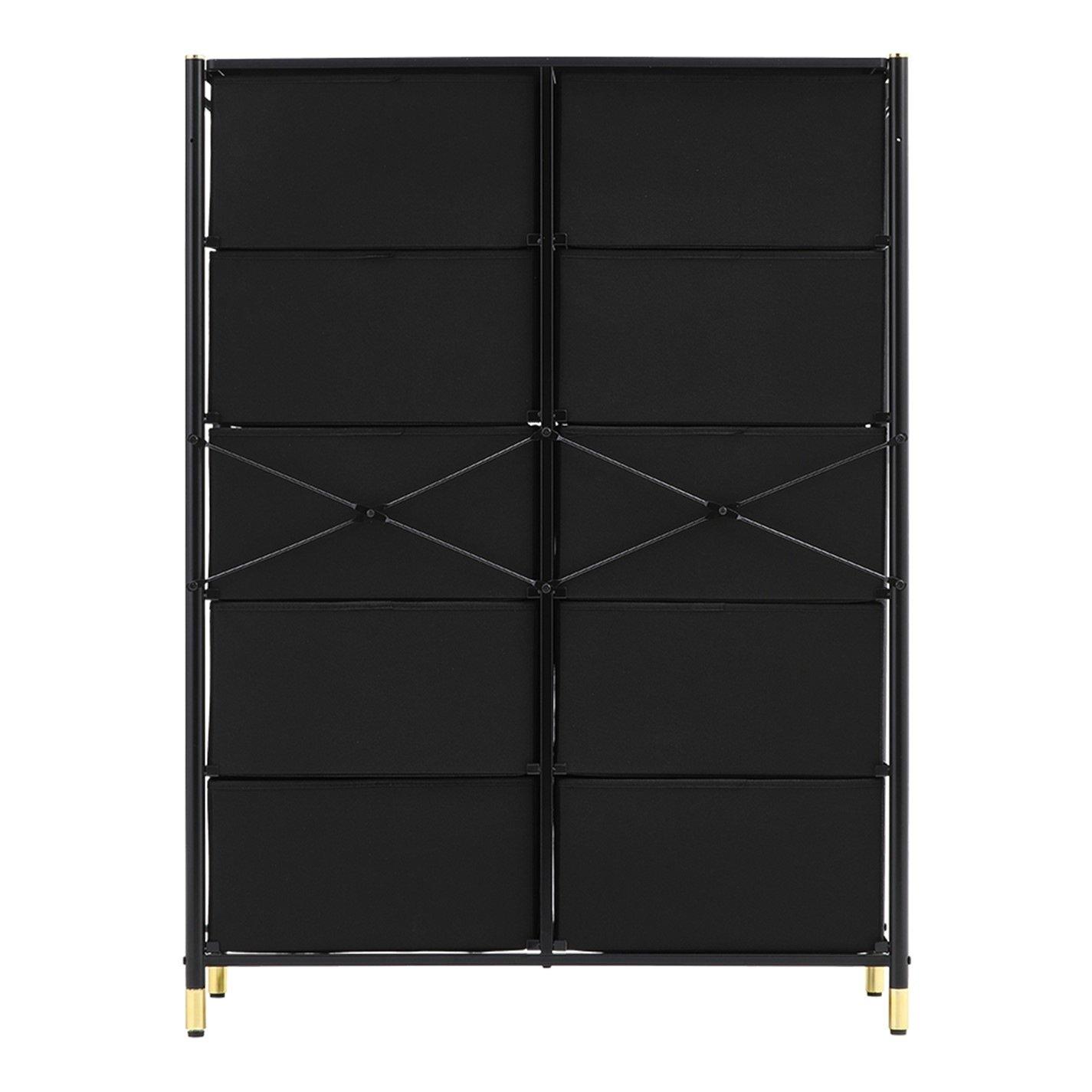 Blackgold - Kabinet UK - 10-Drawer Plastic Storage Cabinet - 5