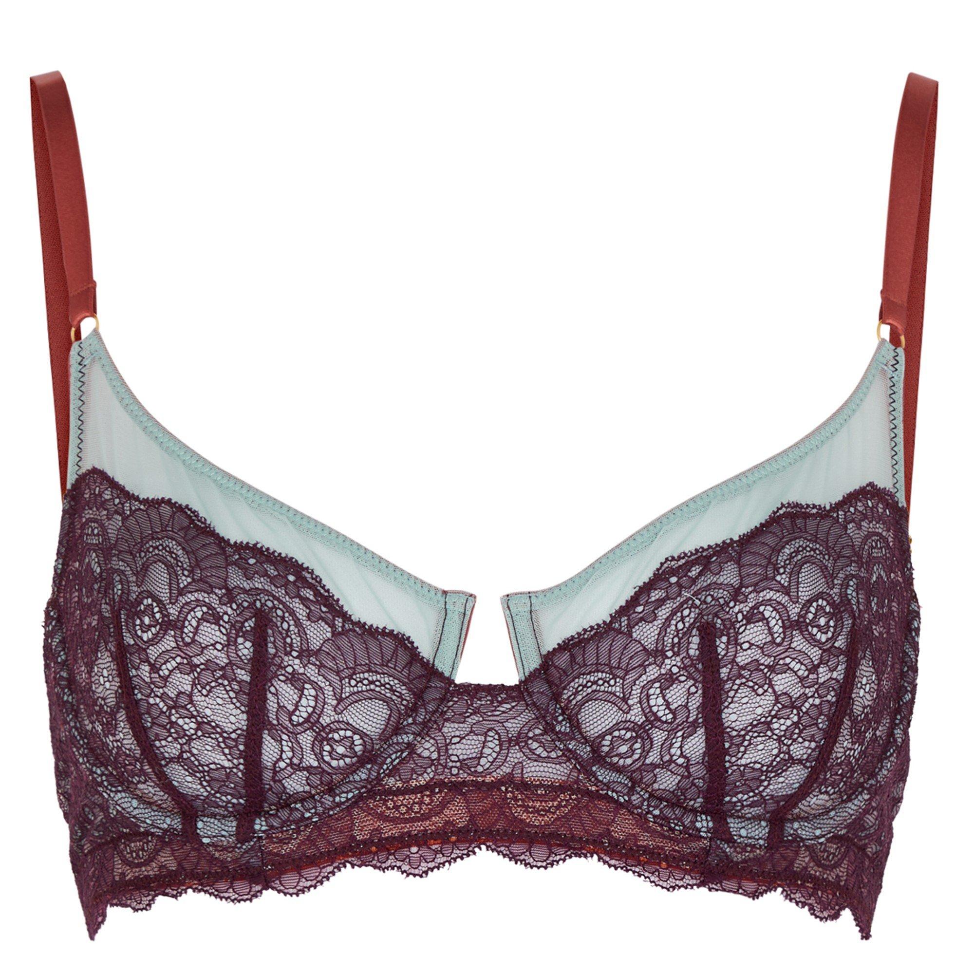 PURPLE AND OTHE - Dora Larsen - UW ENID LACE UNDERWIRE BRA - 1
