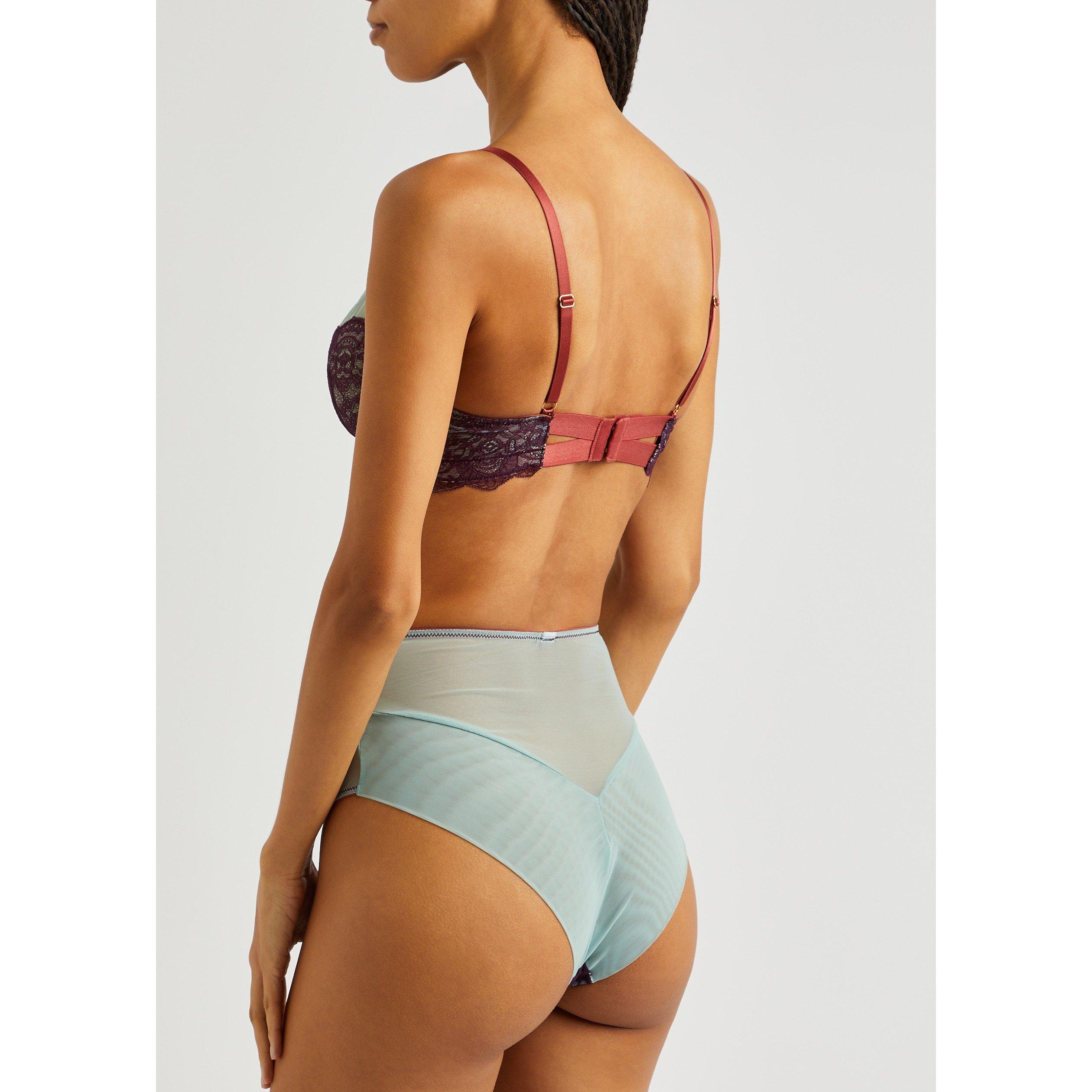 PURPLE AND OTHE - Dora Larsen - UW ENID LACE UNDERWIRE BRA - 3