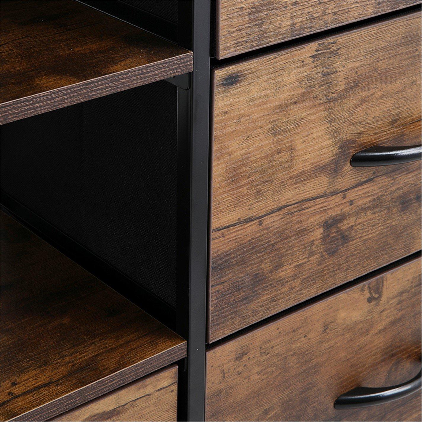 Natural - Kabinet UK - Medieval-Inspired Wooden Storage Cabinet - 7