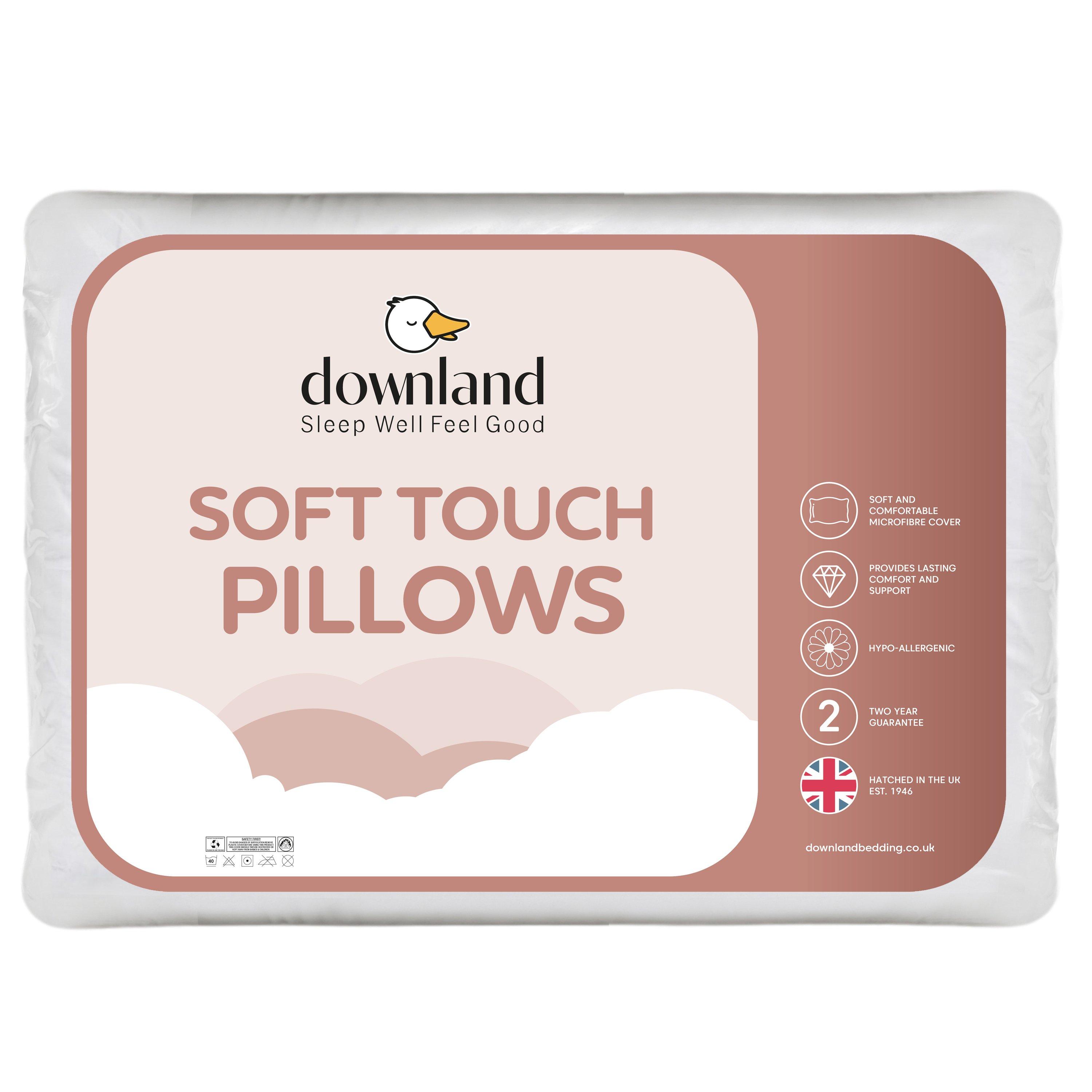 White - Downland - Soft Touch Pillows - 1