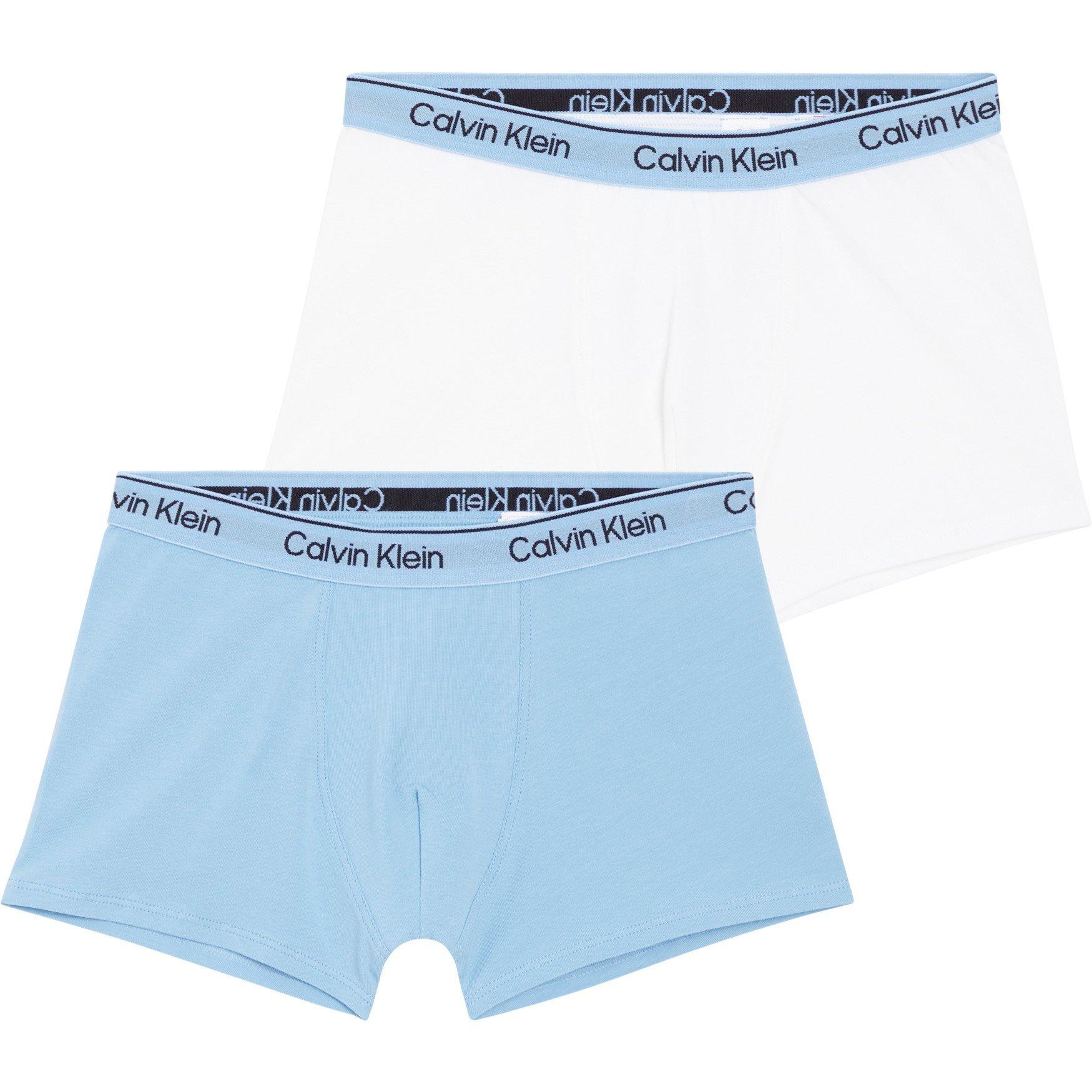 Blue/Wht 0SS - Calvin Klein - 2-Pack Trunks Juniors